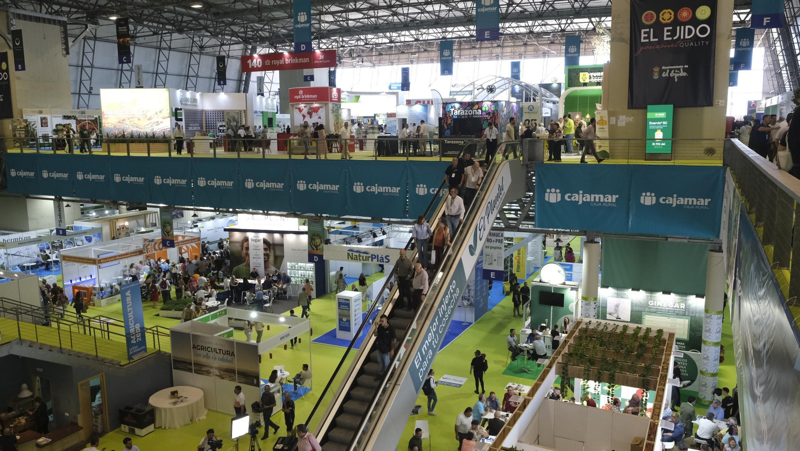 Imágenes del primer día de Infoagro Exhibition en Aguadulce