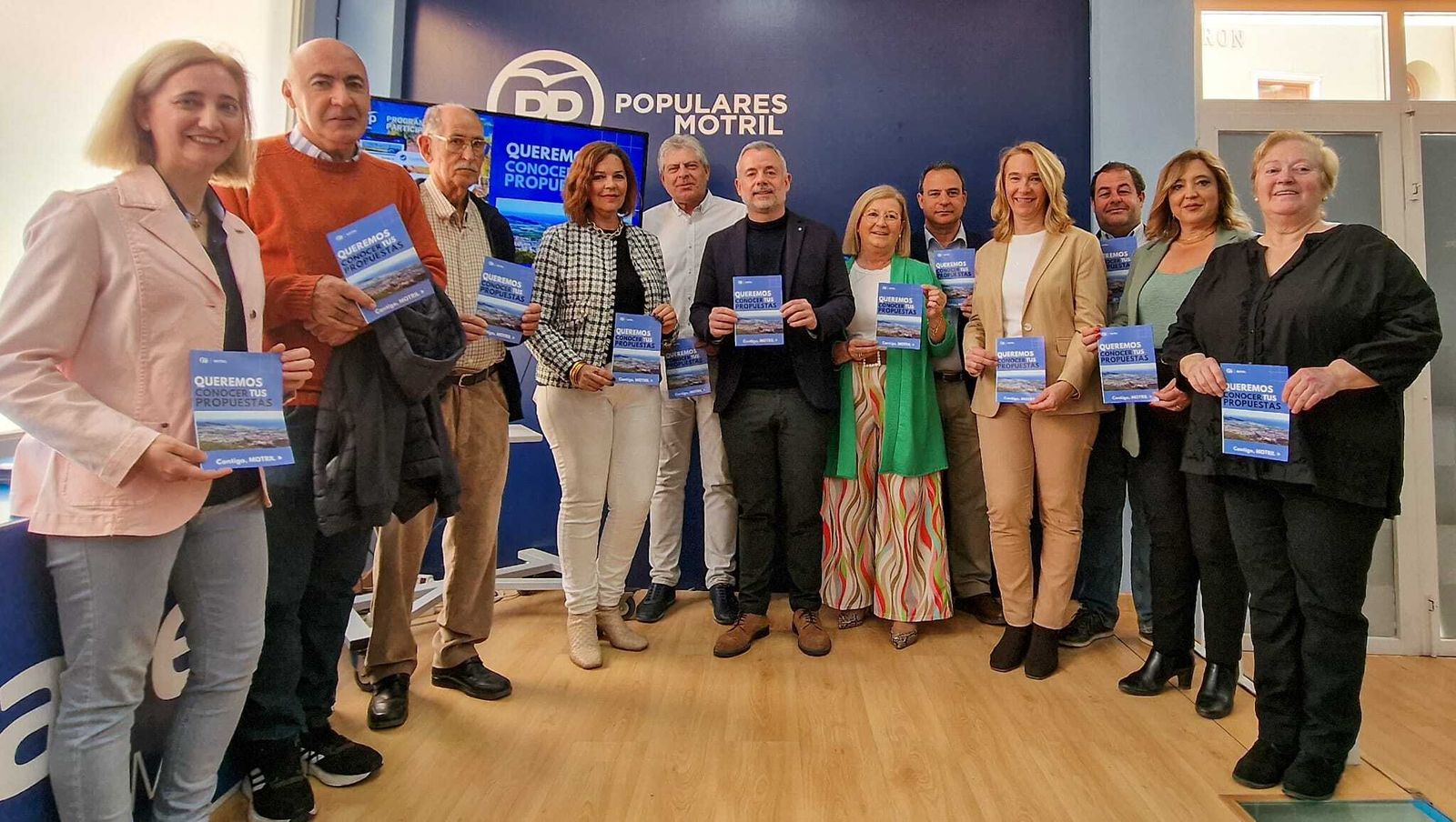 El PP de Motril inicia se precampaña con la recogida de propuestas y visitas a todos los barrios de la ciudad