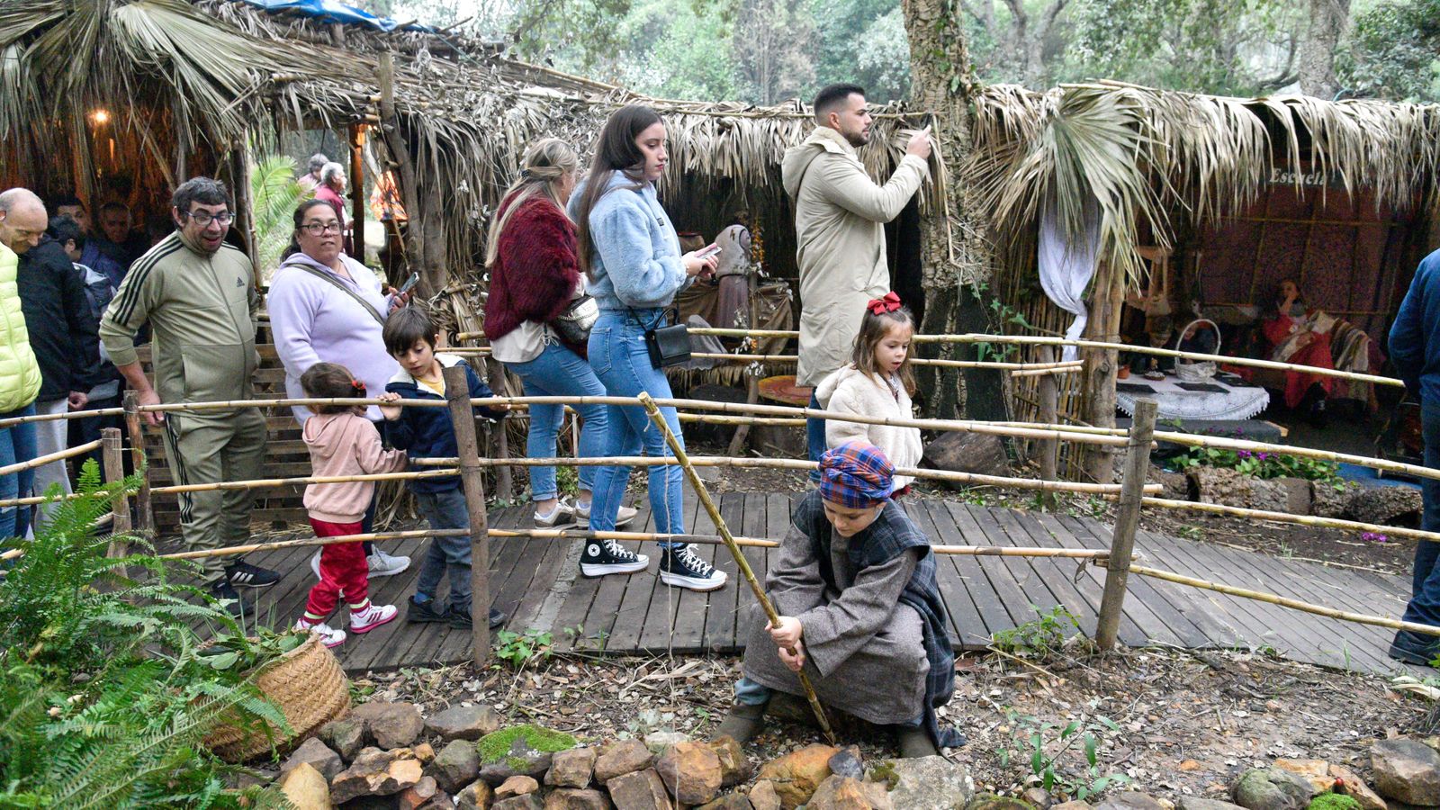 Las fotos del Belén Viviente de Pelayo