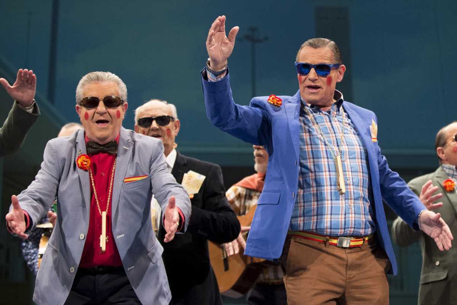 Las imágenes de la decimonovena función clasificatoria