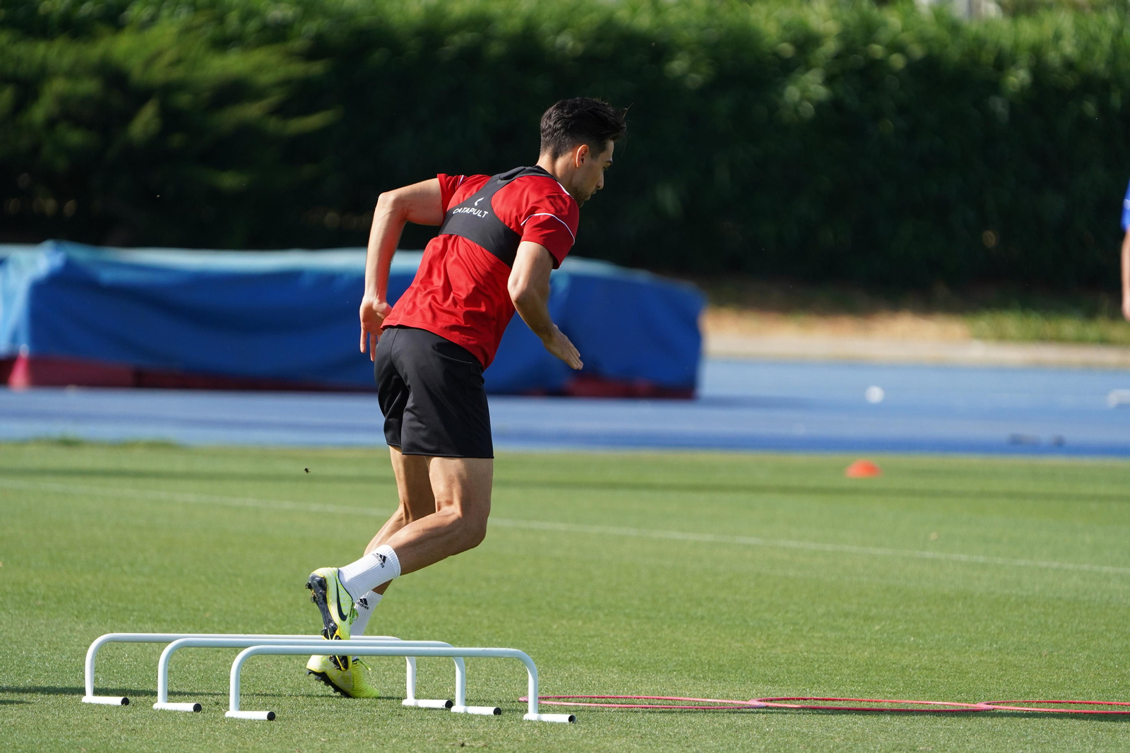 Entrenamiento matutino de la UDA (viernes 29)