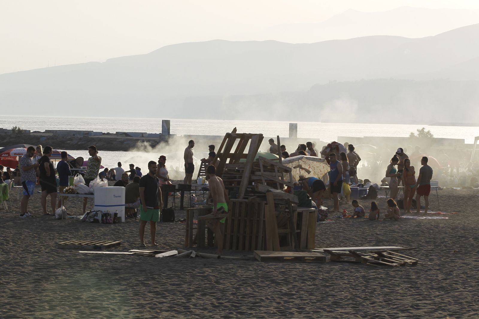 Fotogalería Noche de San Juan. El Zapillo. Almeria