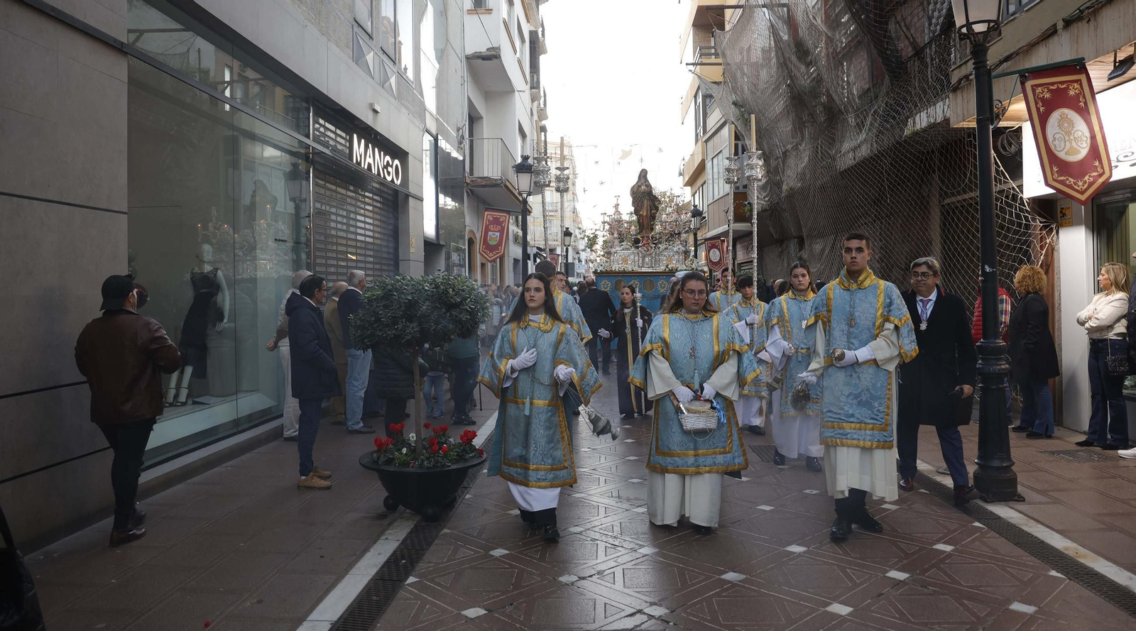 Las fotografías de la procesión de la Inmaculada Concepción en La Línea Las fotografías de la procesión de la Inmaculada Concepción en La Línea