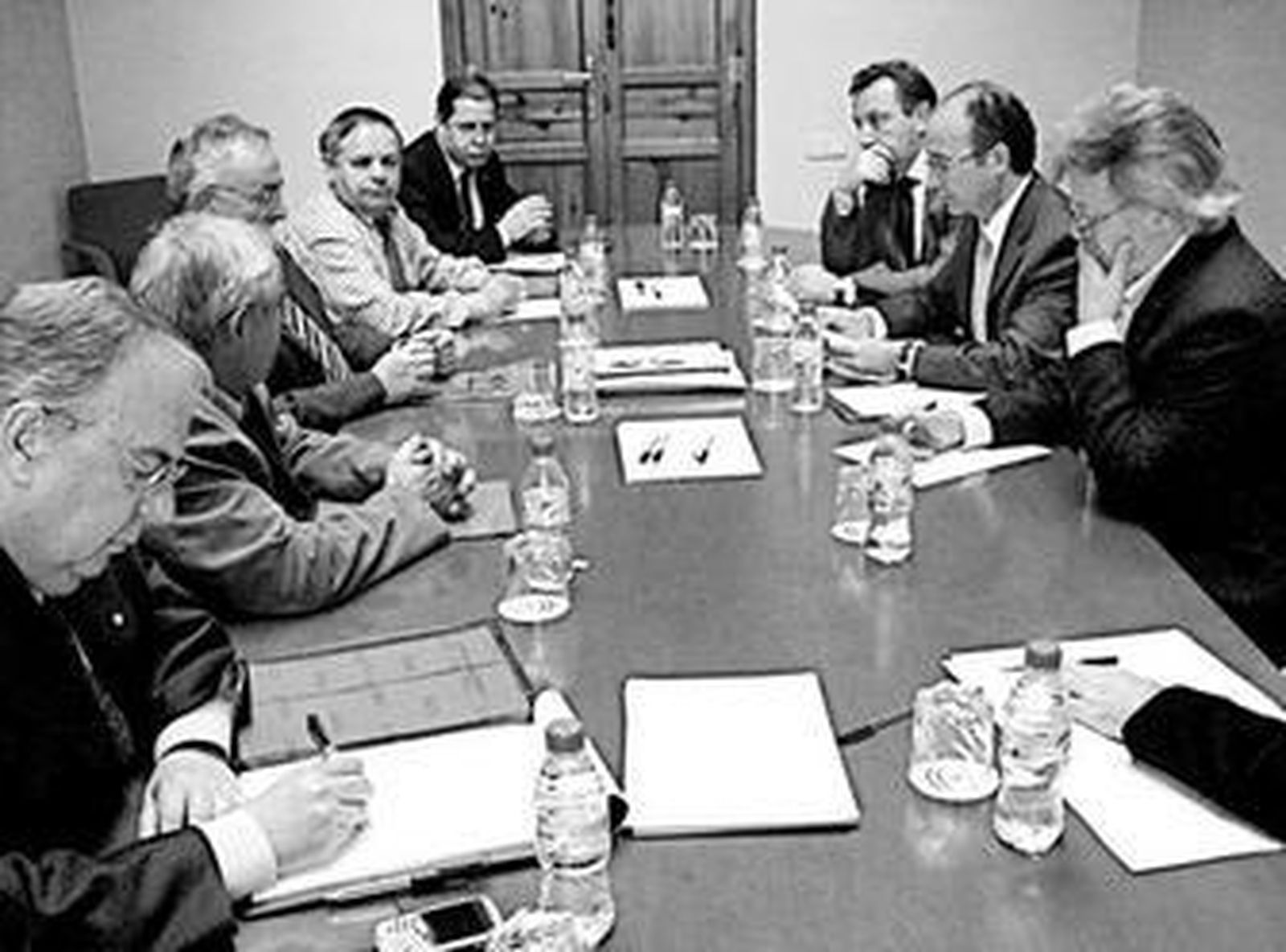 Reunión mantenida esta semana entre responsables de la Junta de Andalucía y Anecoop.