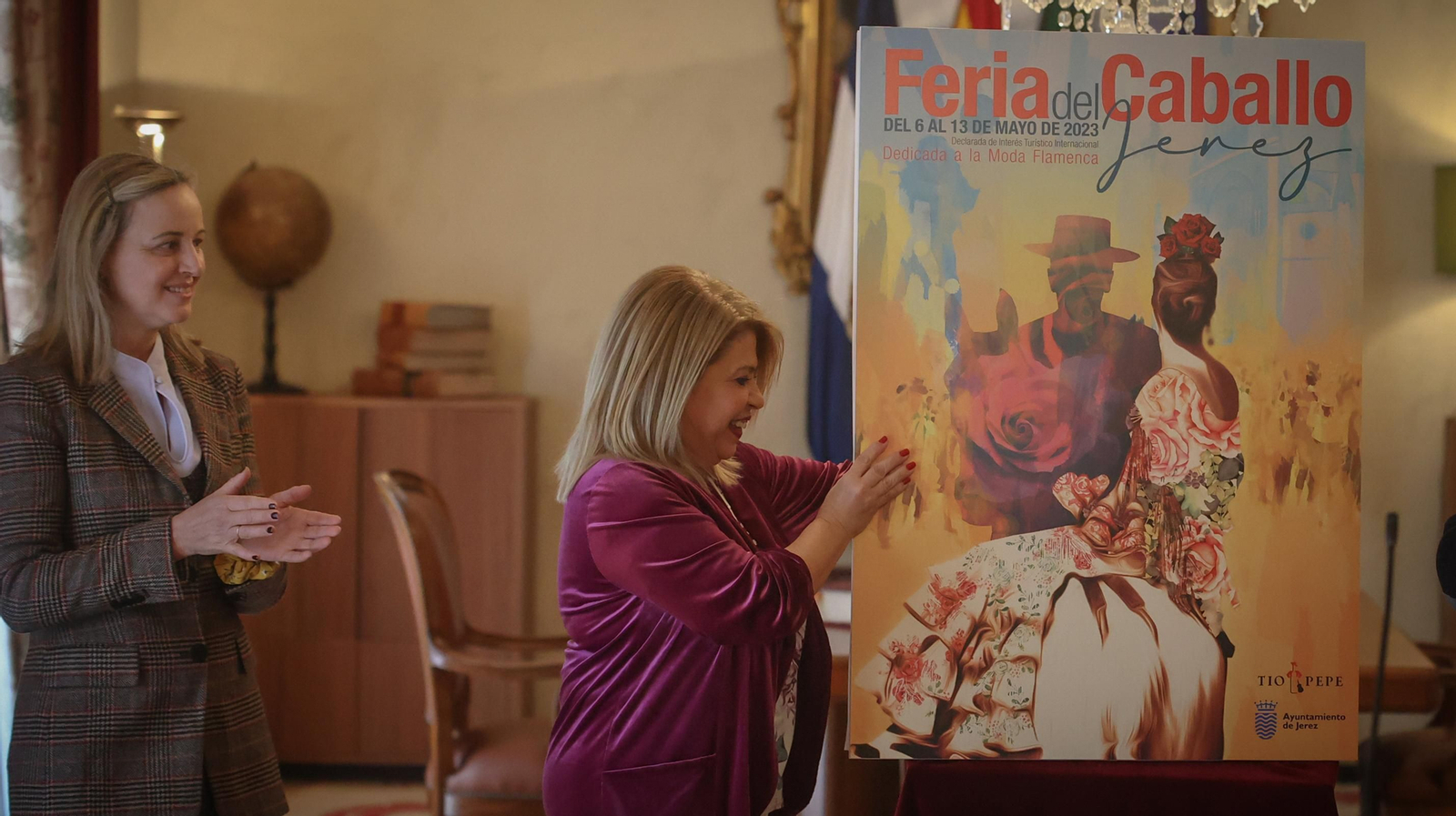 Así es el cartel de la Feria del Caballo de Jerez 2023