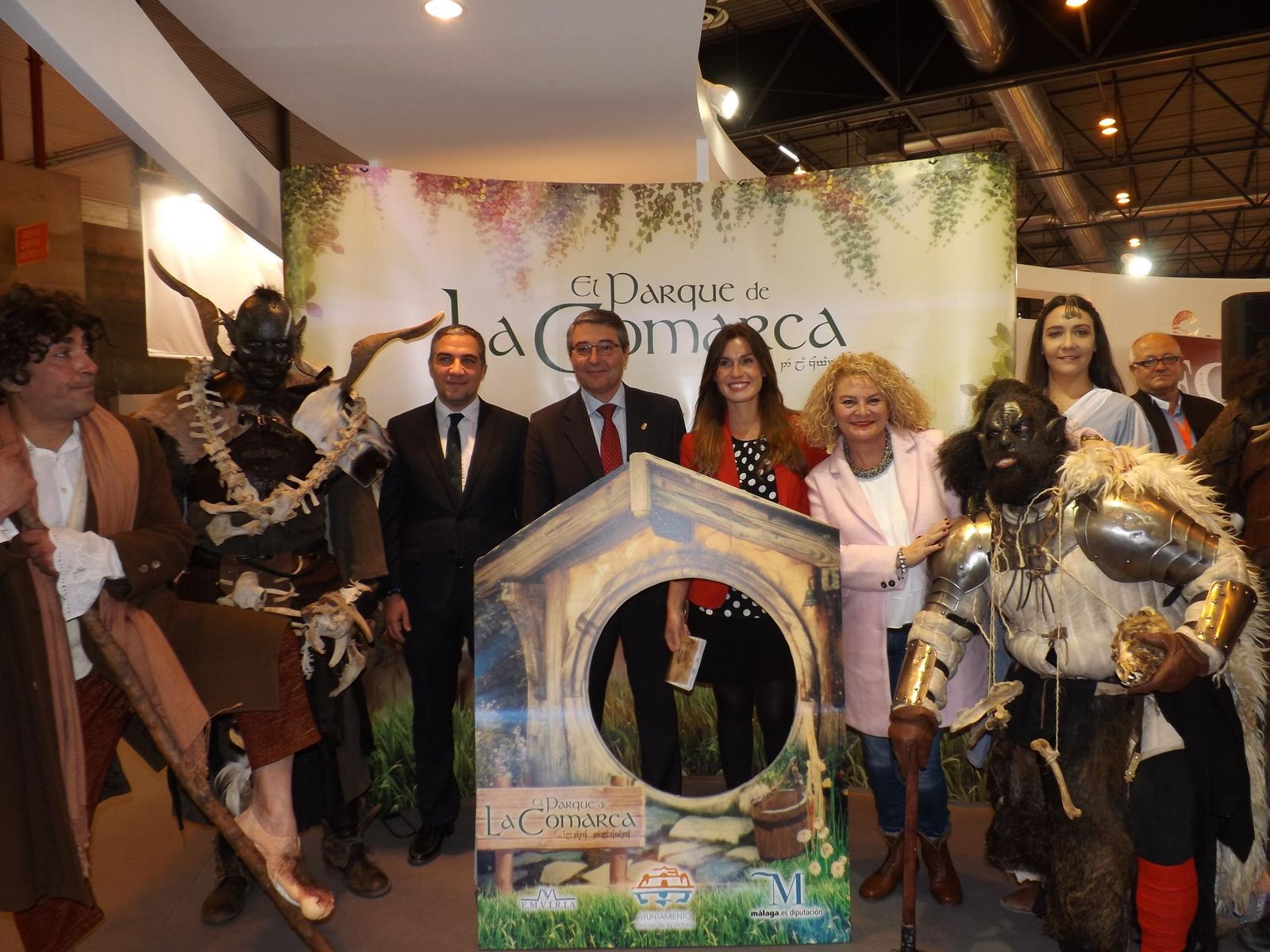 Presentación del parque dedicado a 'El señor de los Anillos' en 2015 en Fitur.