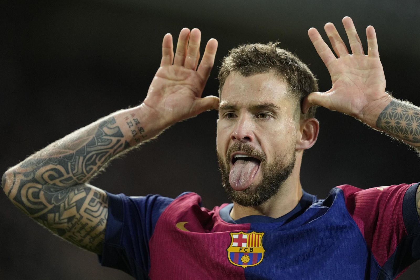 Las fotos del espectacular Barcelona - Atlético de Madrid