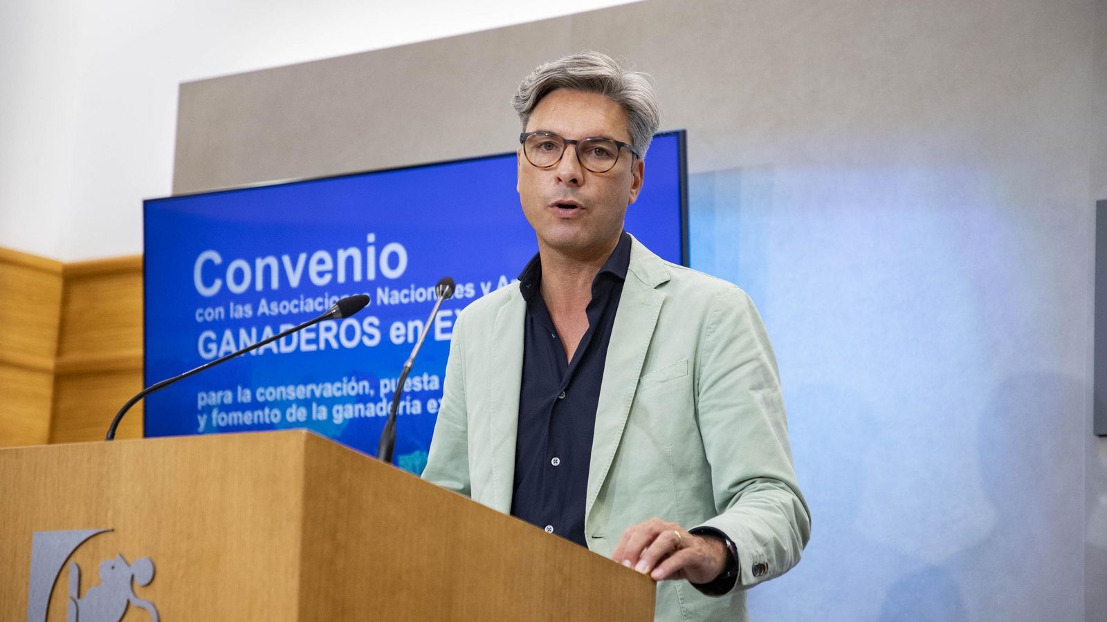 El delegado de Infraestructuras, Sostenibilidad y Agricultura de la Diputación de Córdoba, Andrés Lorite, en la presentación El delegado de Infraestructuras, Sostenibilidad y Agricultura de la Diputación de Córdoba, Andrés Lorite, en la presentación