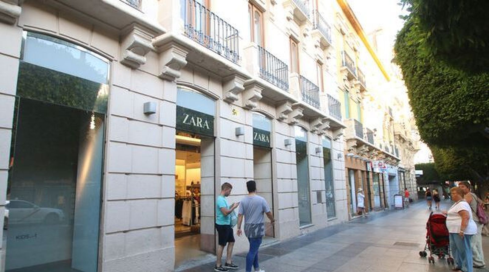 La tienda de Zara en el Paseo.