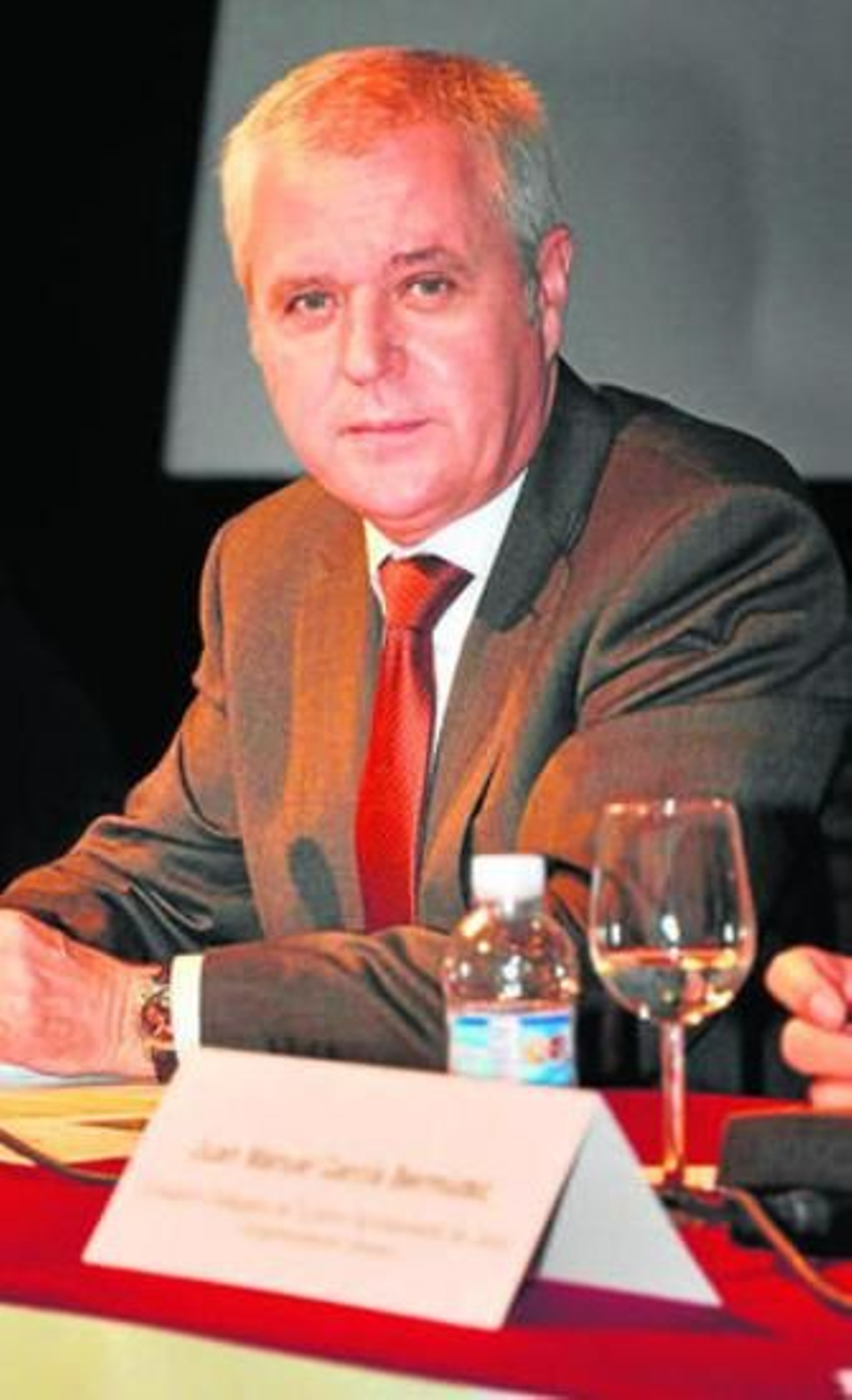 El presidente de Acevin, José Fernando Sánchez Bódalo.