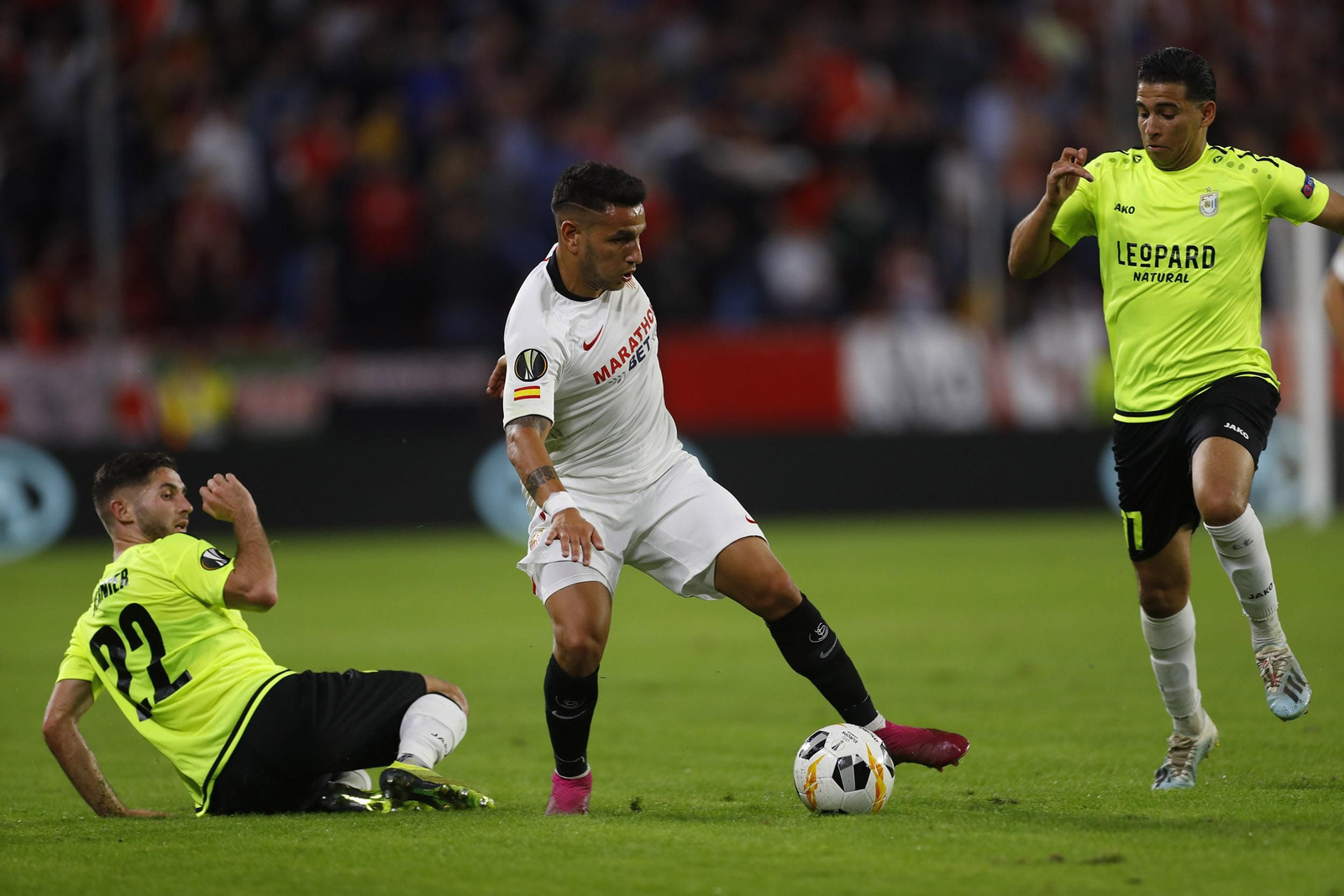 Las fotos del Sevilla-Dudelange