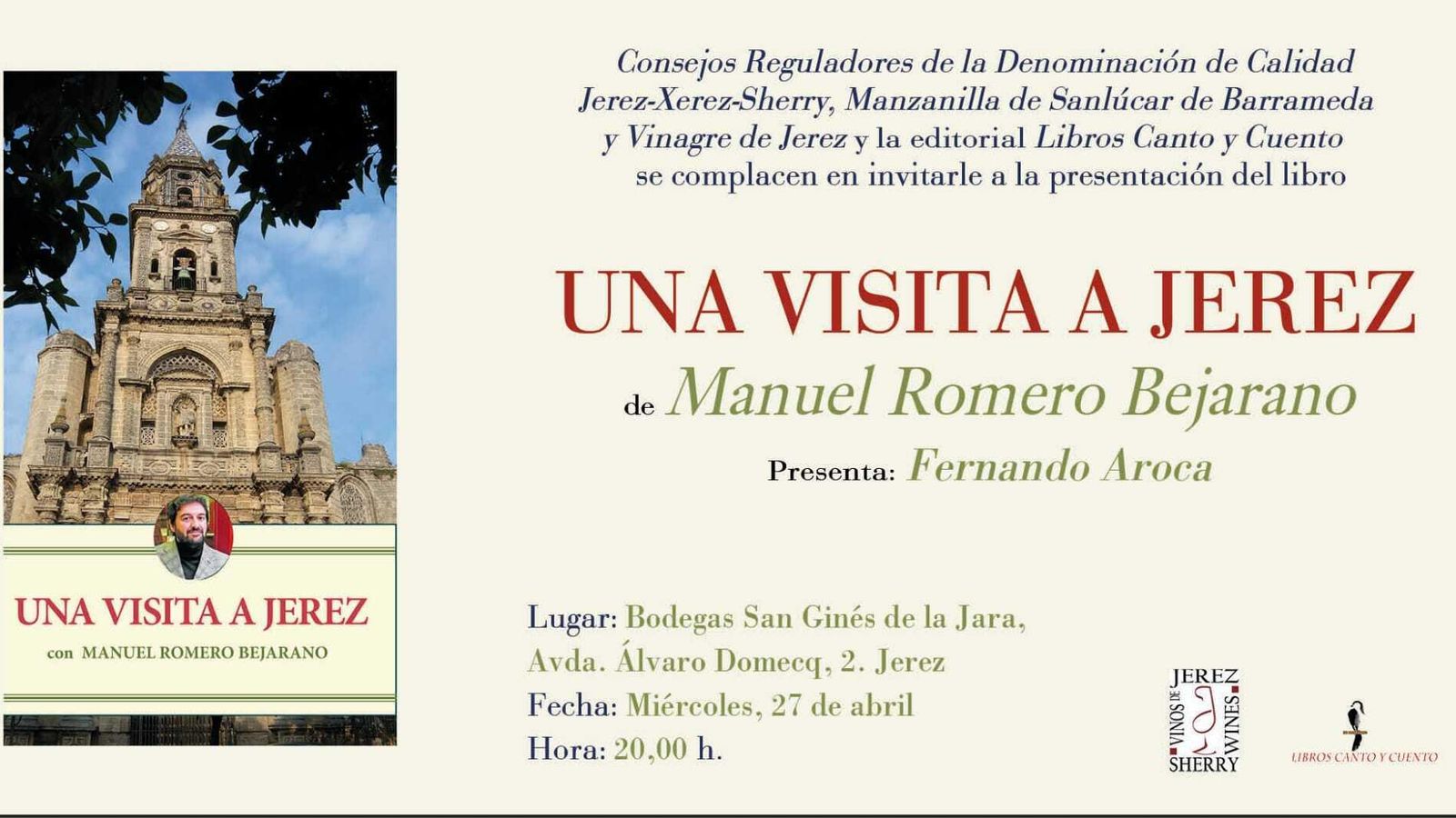Invitación de la presentación.