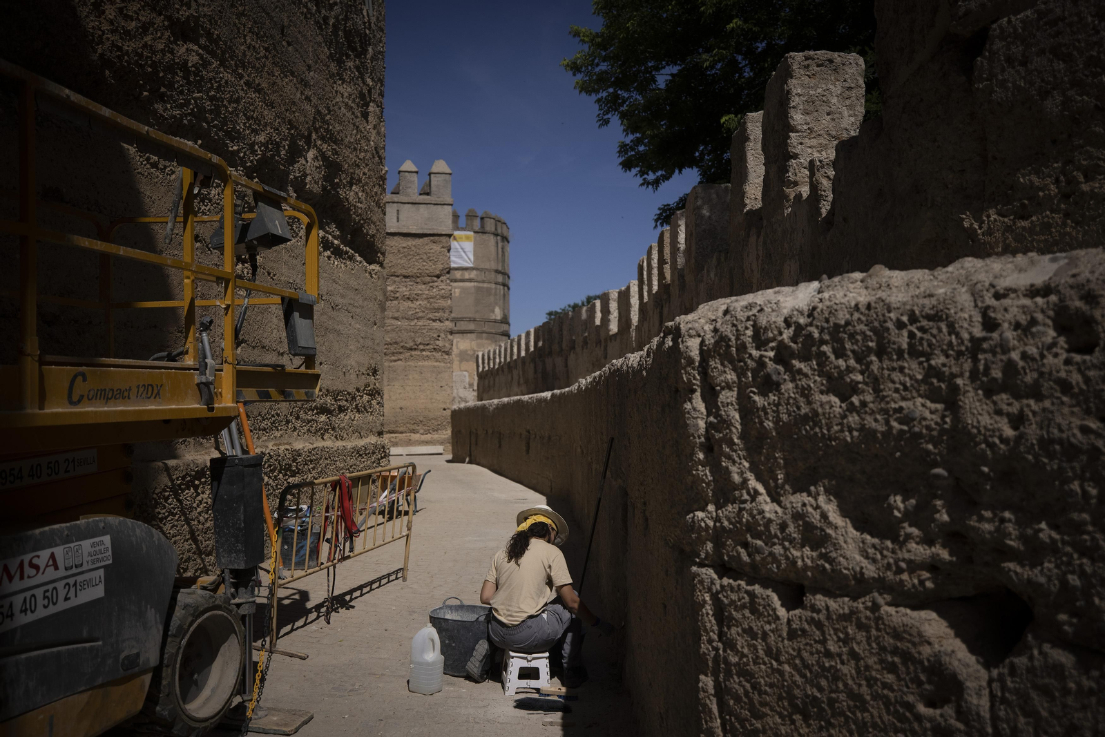 La muralla de la Macarena como nunca la viste, todas las imágenes