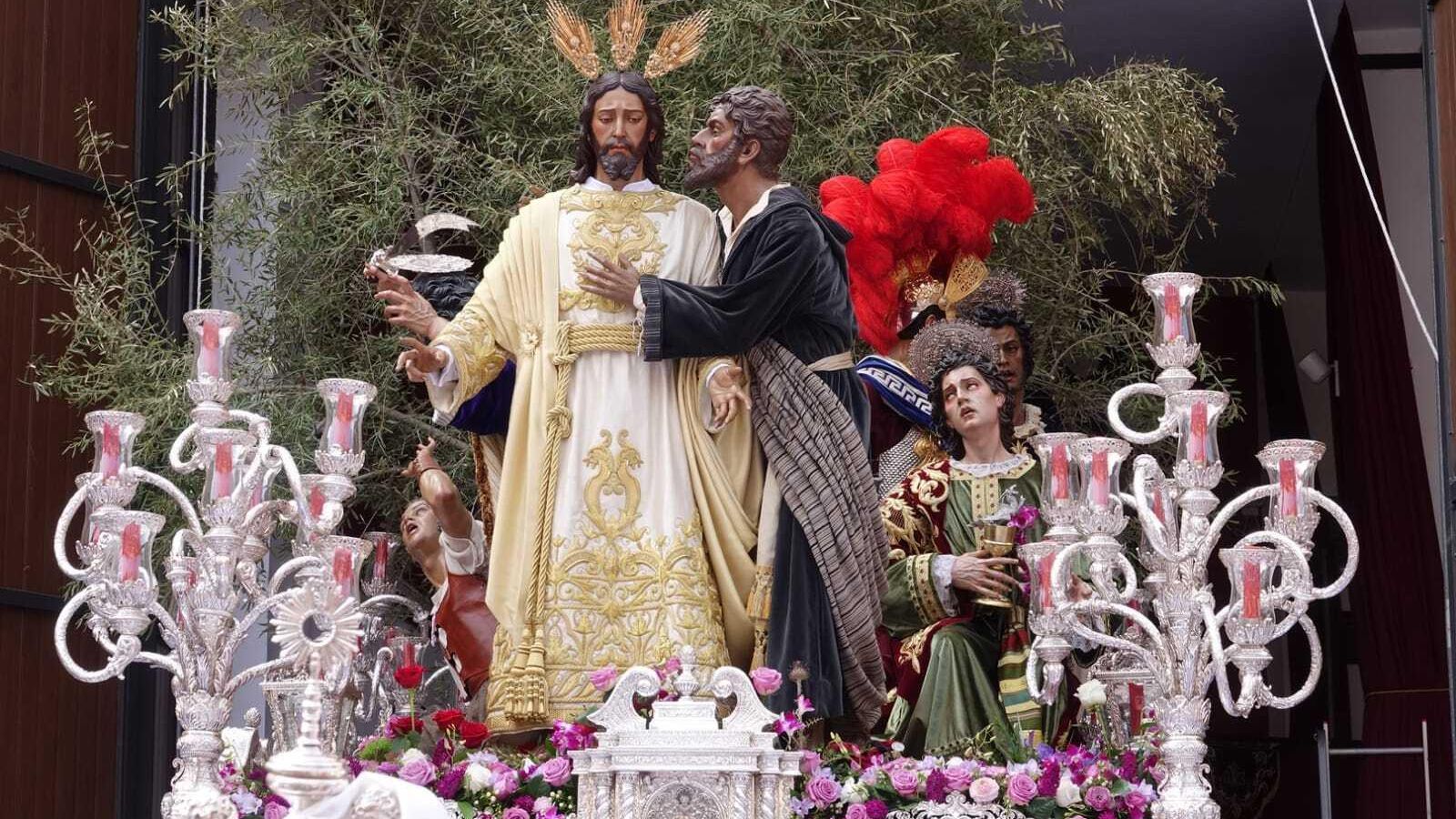 El trono de Jesús del Prendimiento. El trono de Jesús del Prendimiento.