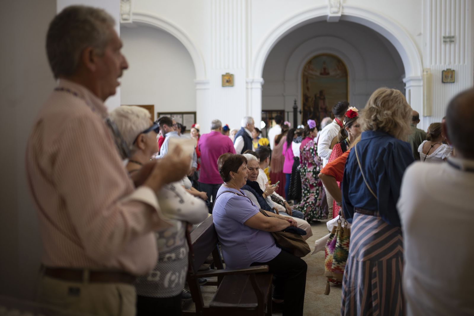 El Rocío 2023: Imágenes de ambiente en la aldea durante la presentación de las Hermandades