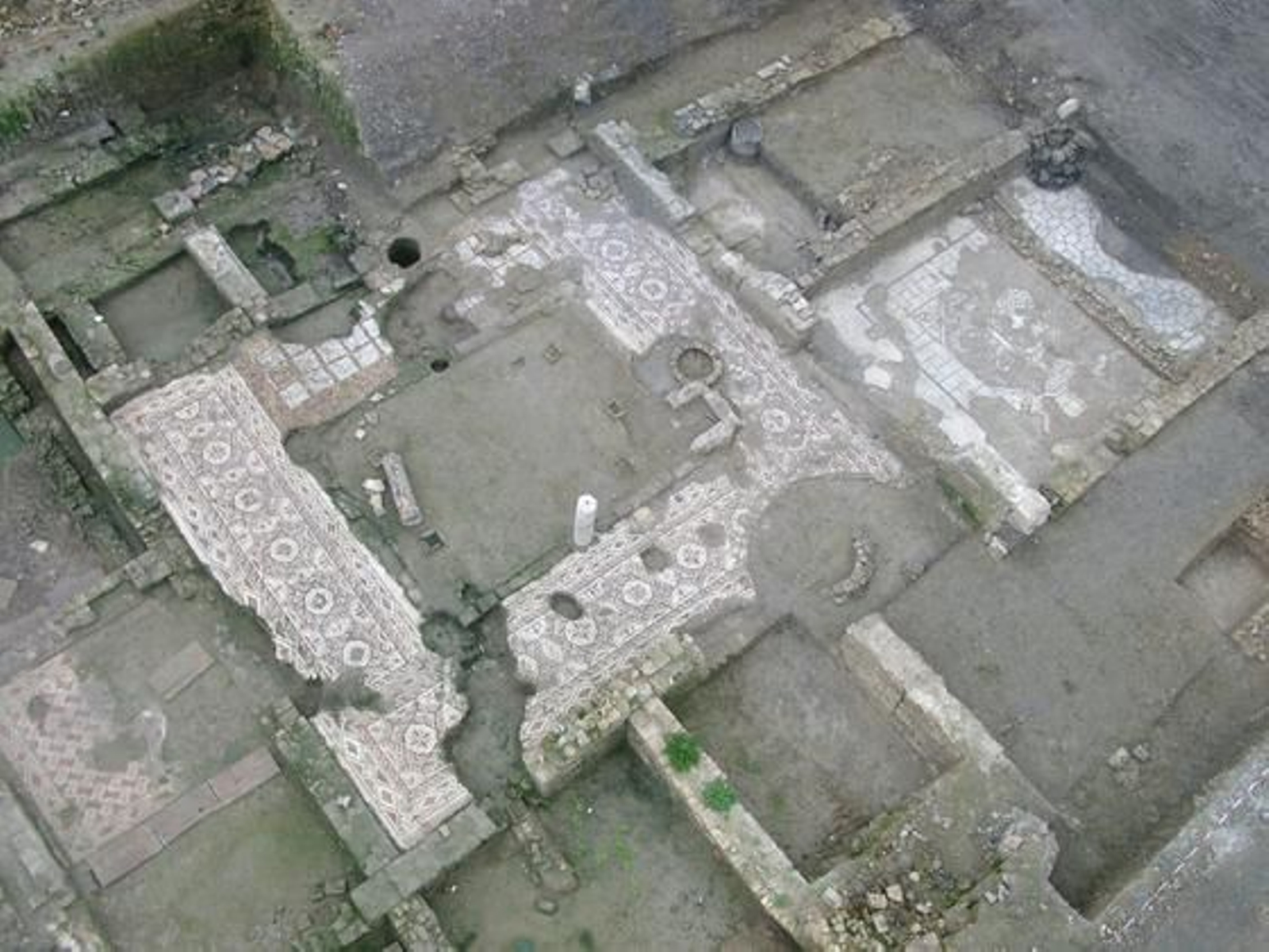 Restos arqueológicos de la Casa de Baco.

Foto: Diario de Sevilla