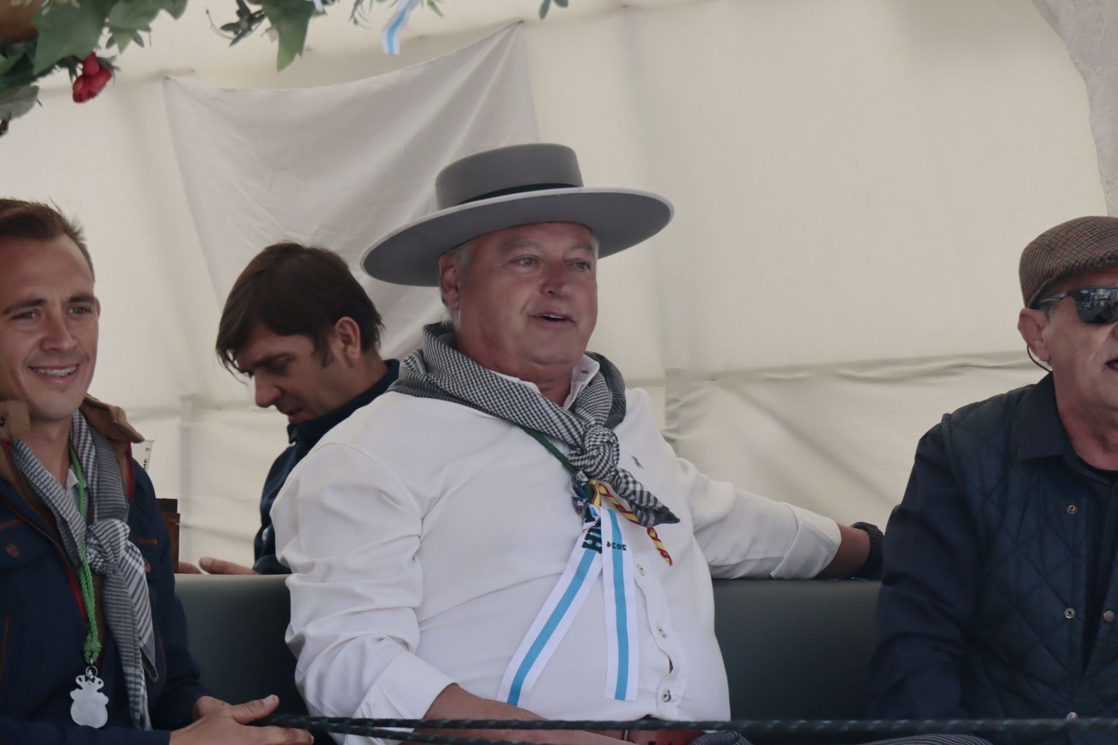 Imágenes de los carros de la Hermandad del Rocío de Huelva