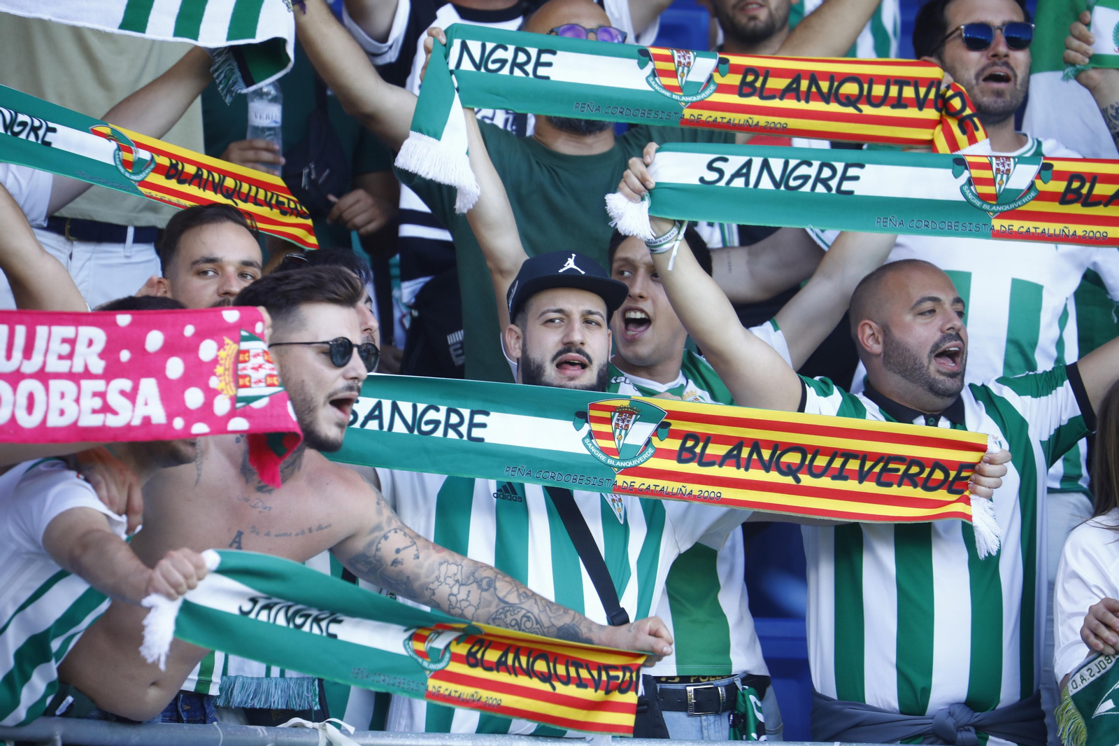 Así vivió la afición del Córdoba CF el partido ante el Barcelona Atlètic en el Estadio Johan Cruyff