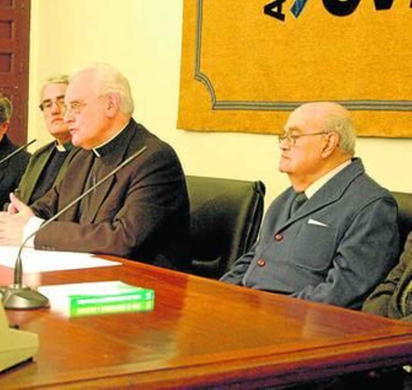 En un acto público reciente junto al cardenal Amigo.