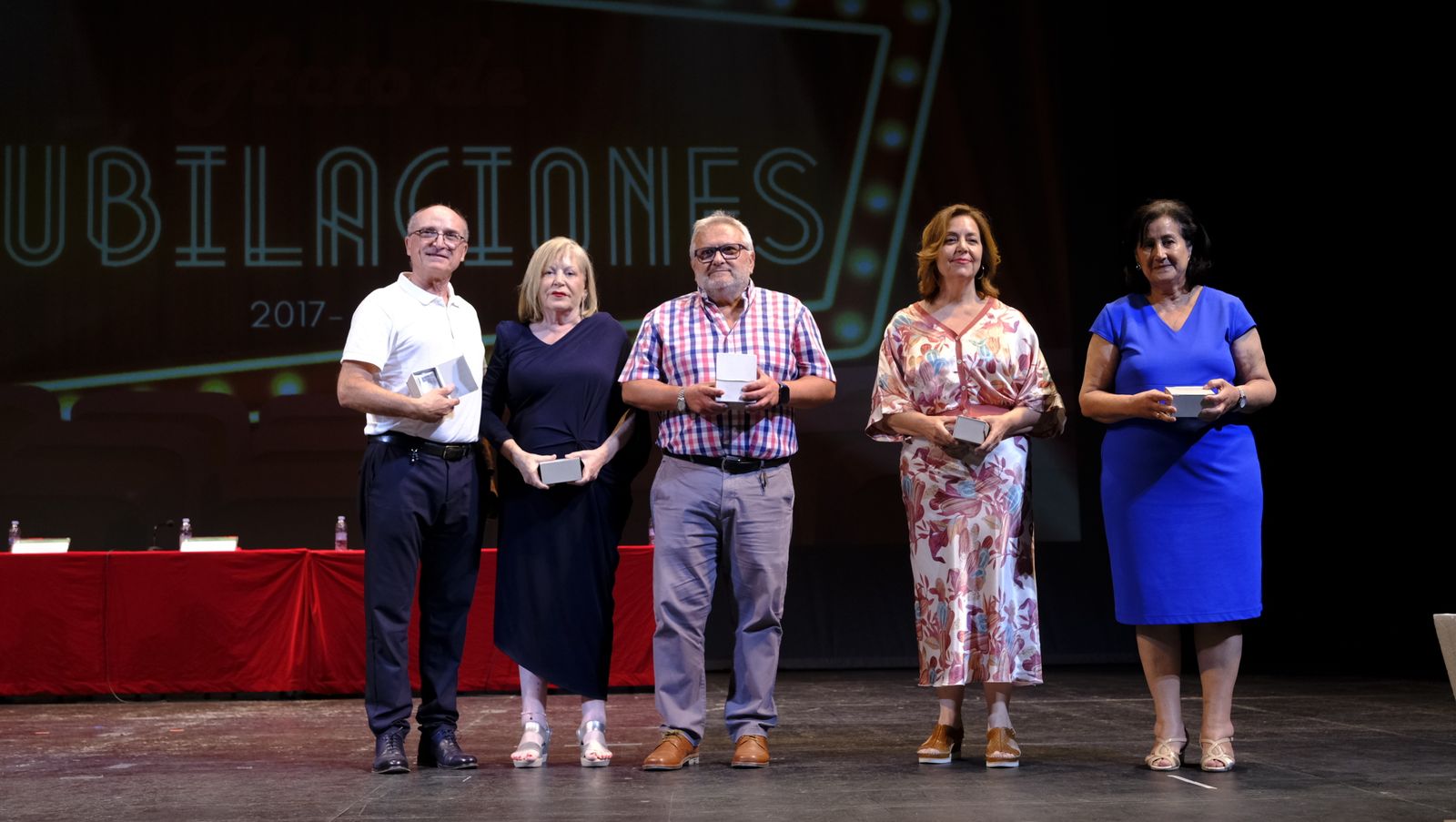 Imágenes del acto de jubilación de los profesionales del Distrito Sanitario Almería