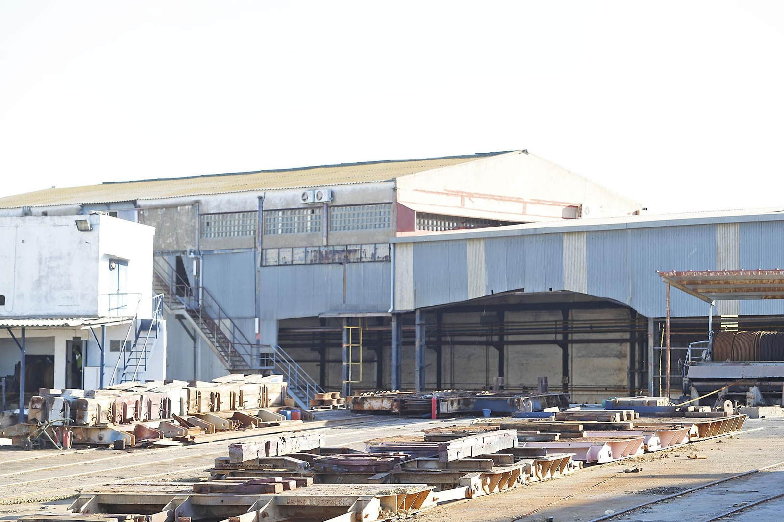 Imágenes de la visita a las instalaciones de Nuevo Astillero de Huelva.