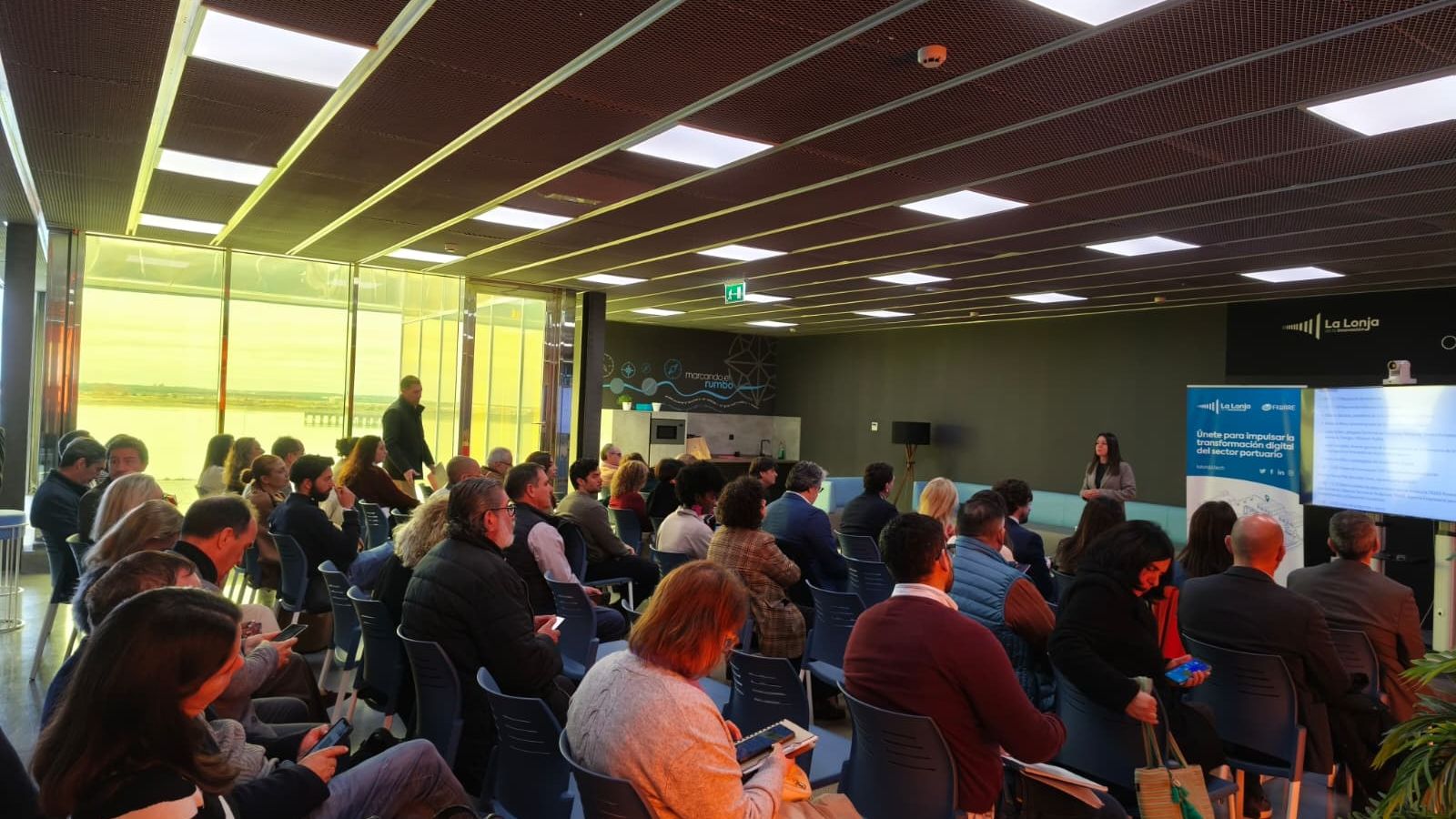 Asistentes a las jornadas informativas.