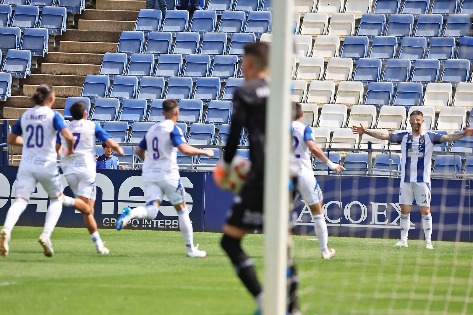 Las imágenes del Recreativo de Huelva - Yeclano Deportivo