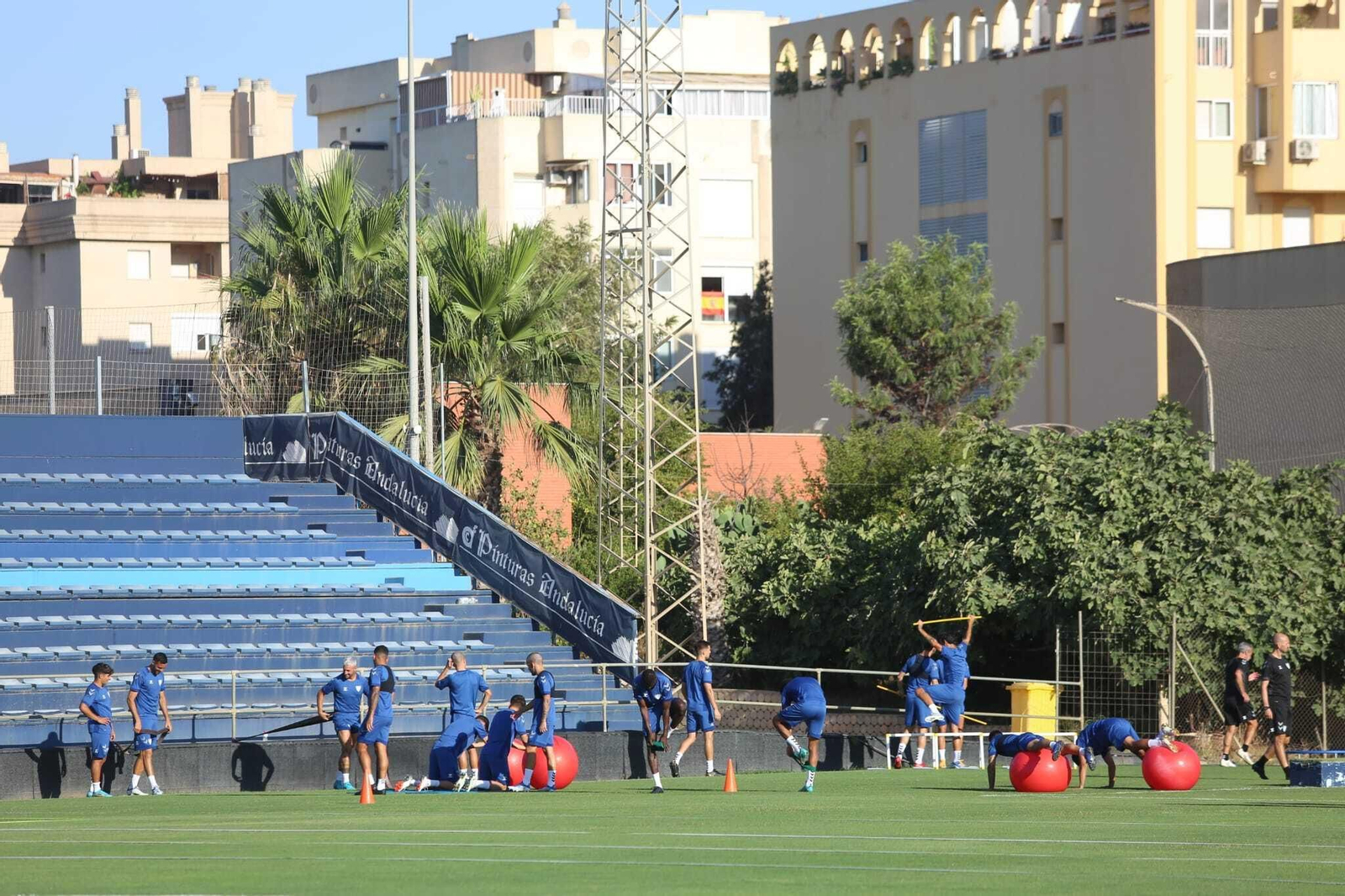 Las fotos de un Málaga CF que apura su pretemporada