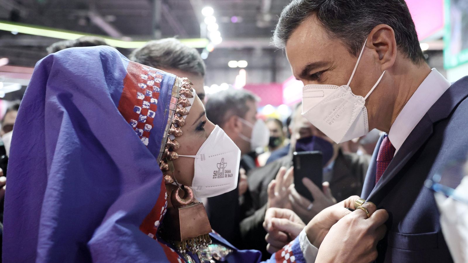 La actriz que realizó al petición en Fitur al presidente del Gobierno.