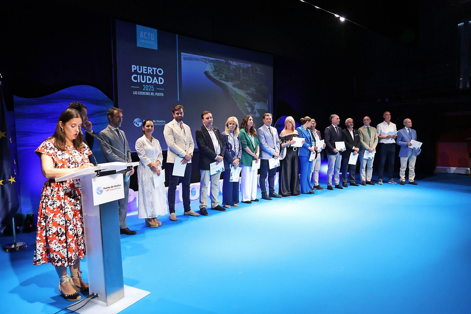 Imágenes de la Convocatoria Puerto-Ciudad 2025 en las cocheras del Puerto de Huelva Imágenes de la Convocatoria Puerto-Ciudad 2025 en las cocheras del Puerto de Huelva