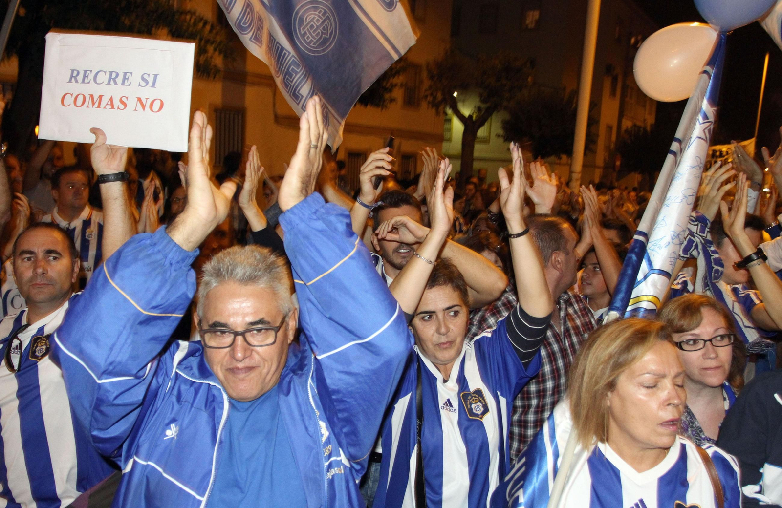 Así vivió Huelva la manifestación 'Huelva por su Recre'