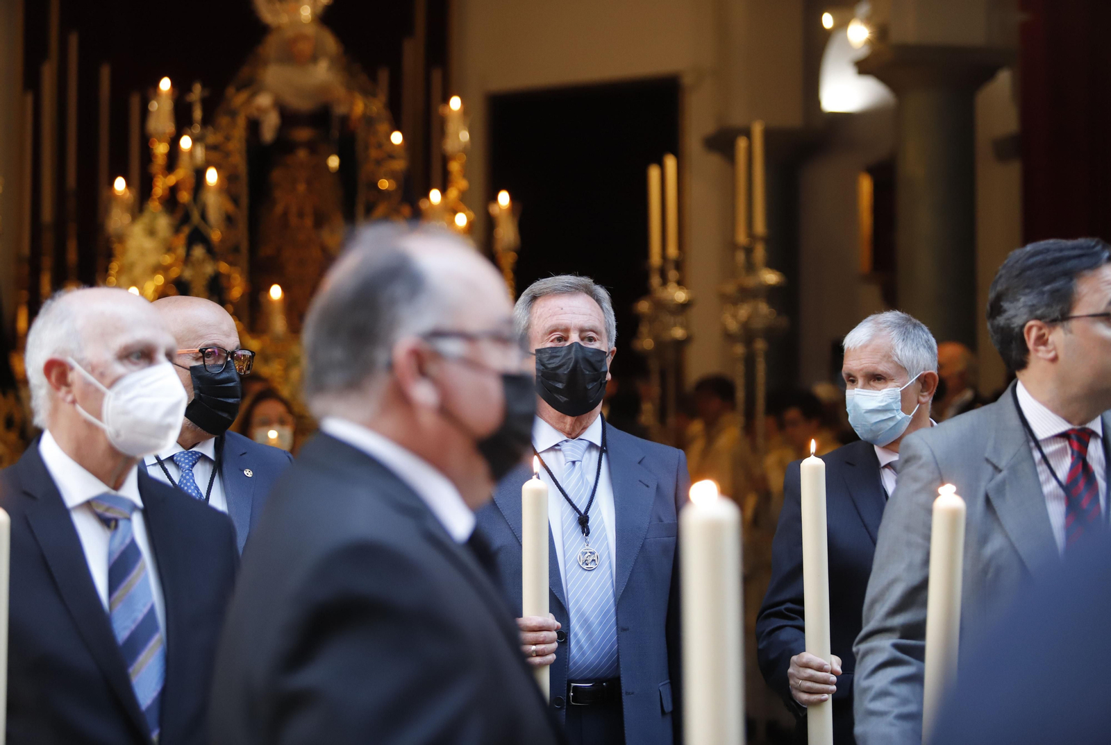 Imágenes del traslado de María Santísima de la Concepción a la Iglesia Conventual de Santa María de Gracia