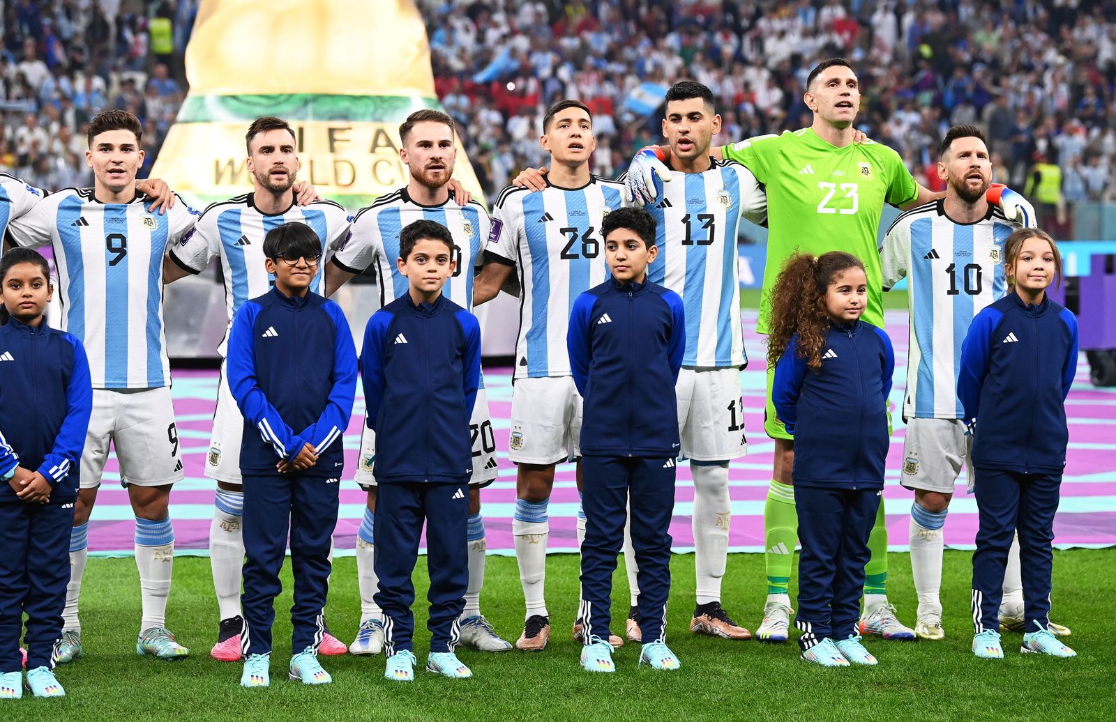 Las fotos de Messi contra Croacia