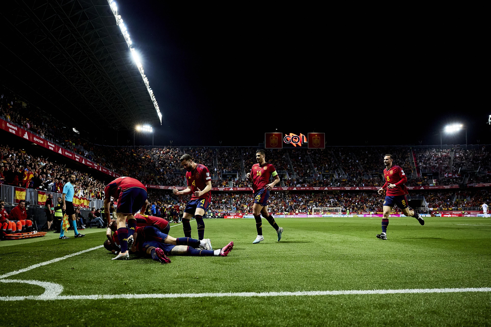 Las fotos del triunfo de España ante Noruega (3-0)