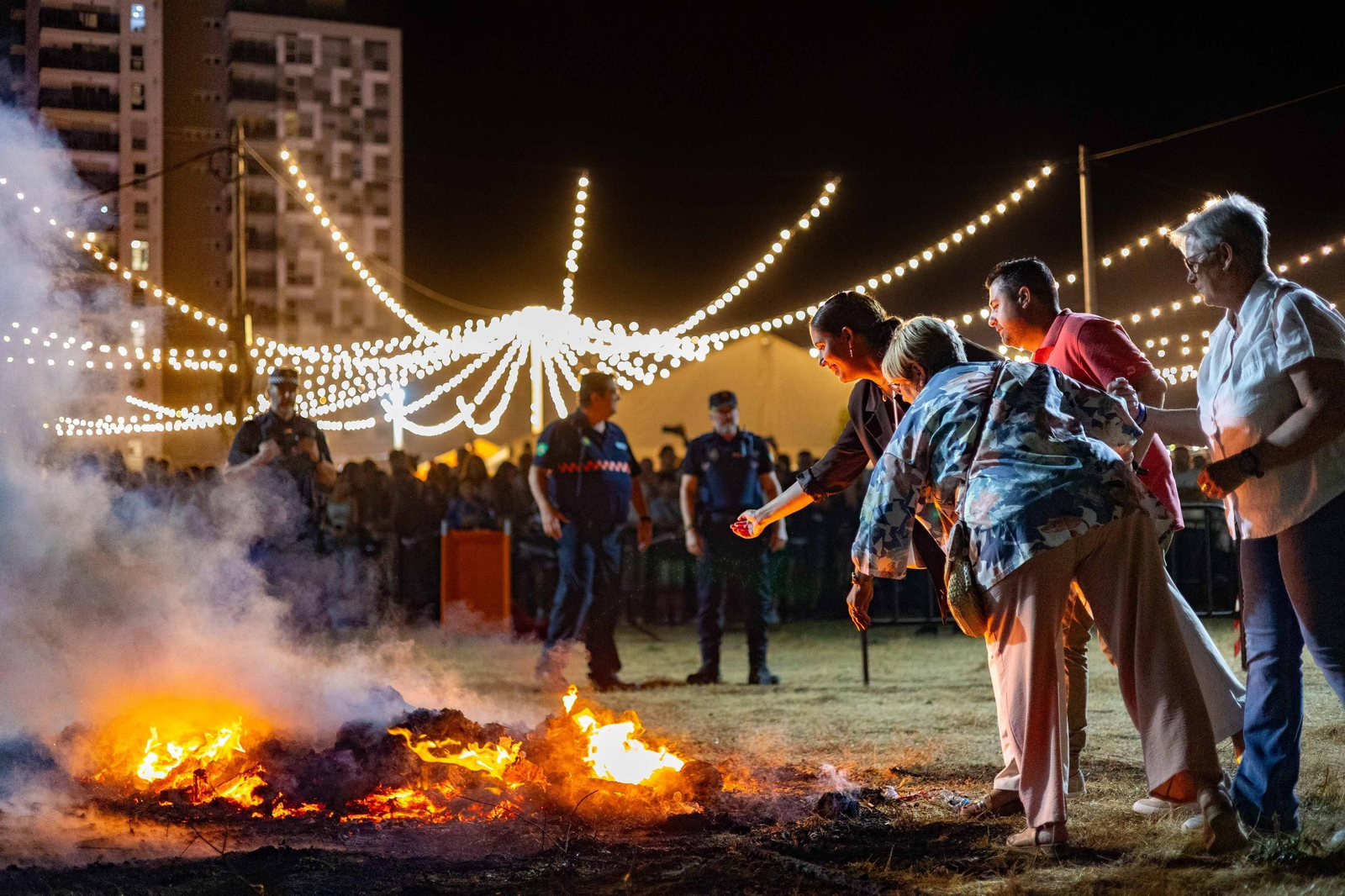 Noche de San Juan en La Casería: las imágenes