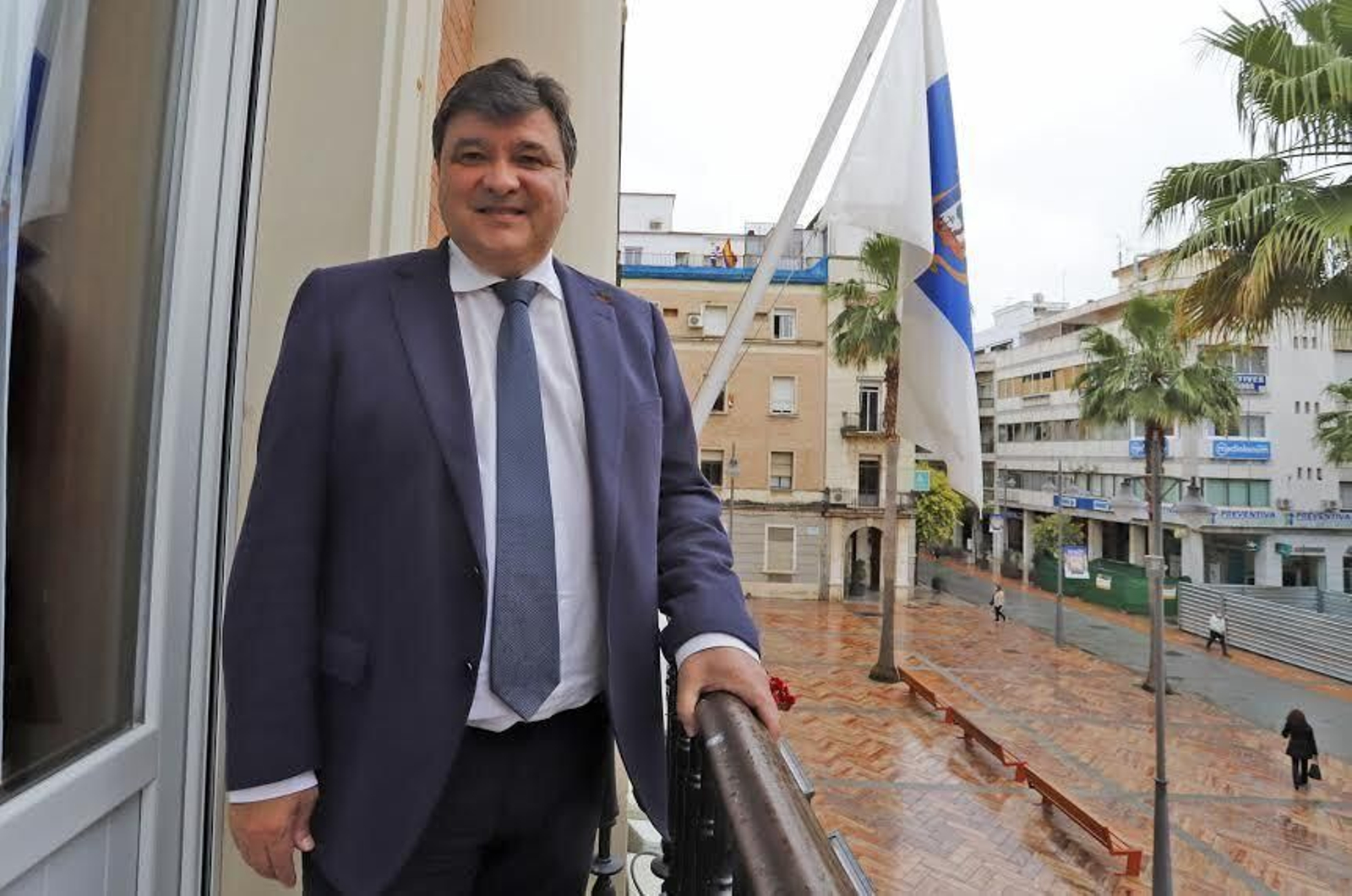 El alcalde de Huelva, Gabriel Cruz