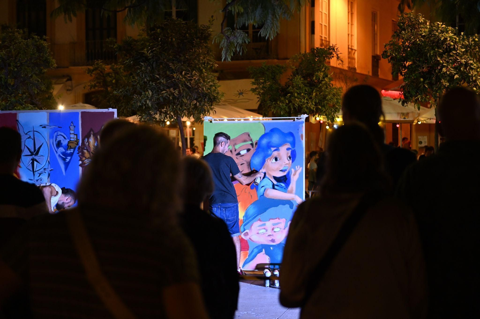 Las fotos de la Noche en Blanco en Málaga: la cultura inunda las calles