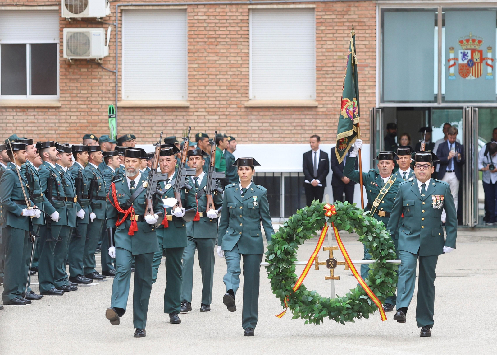 La Guardia Civil de Málaga homenajea a los agentes retirados en su 179 aniversario
