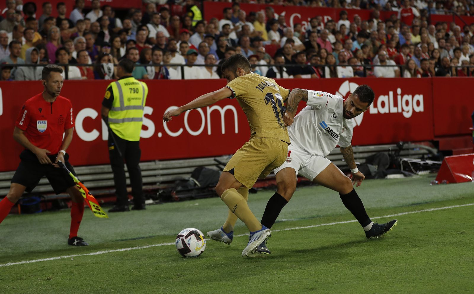 Las imágenes del Sevilla-Barcelona