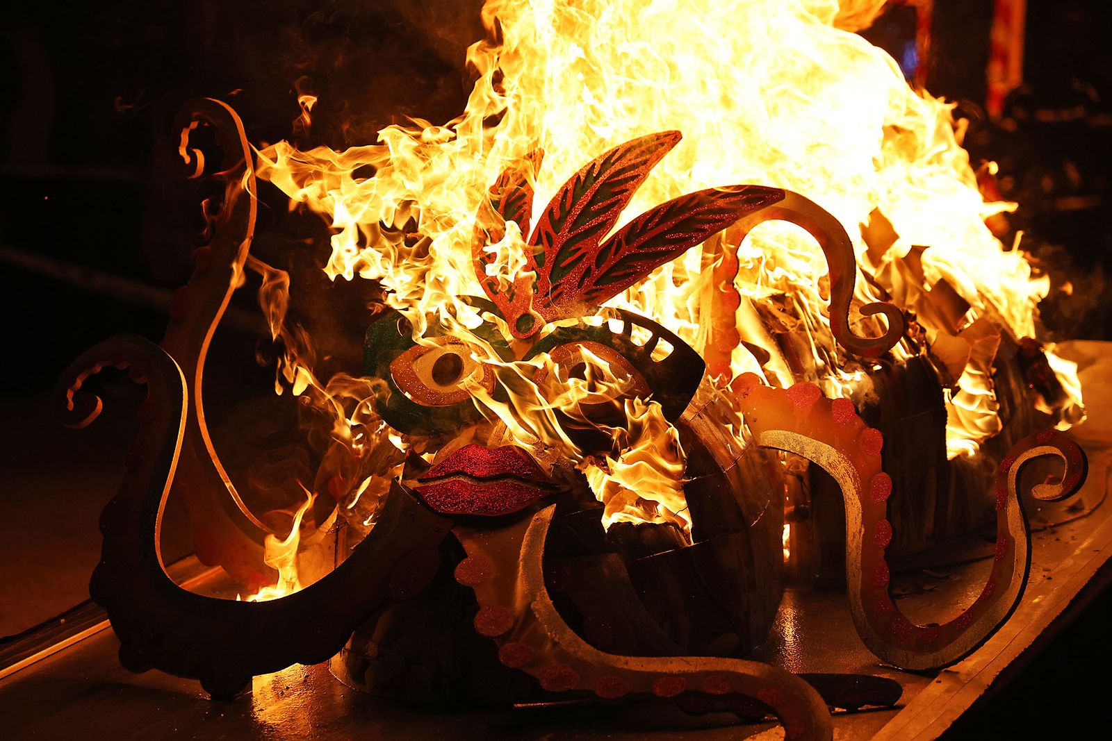 Las fotografías del entierro del choco