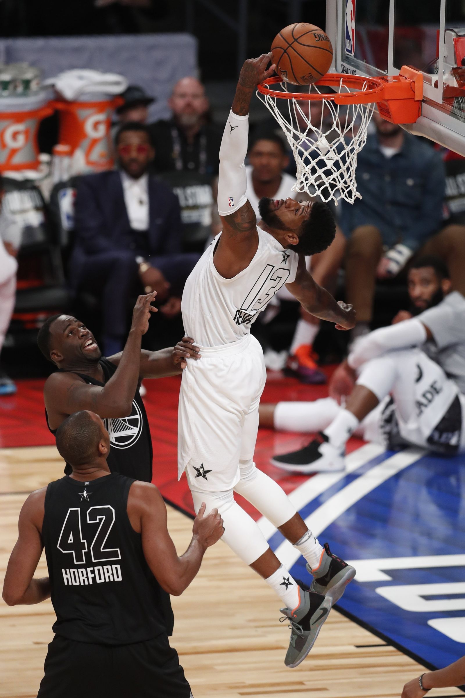 El partido del All-Star de la NBA, en imágenes