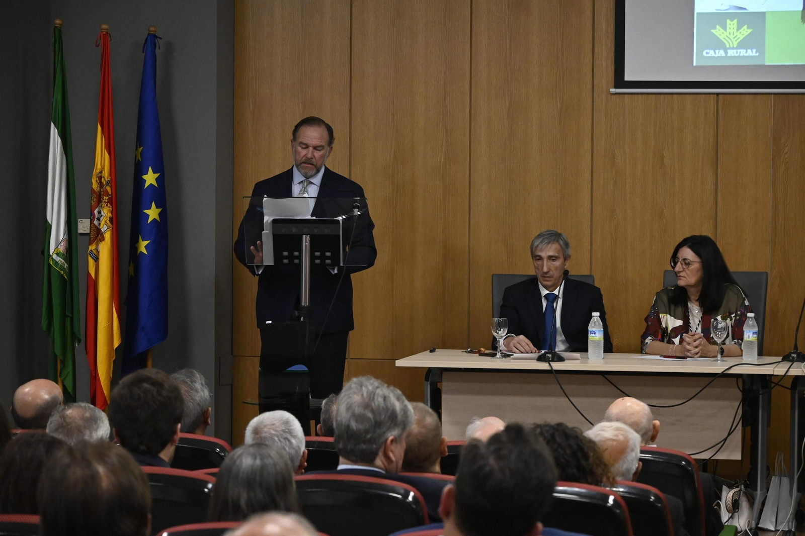Acto de ingreso a la Academia de Ciencias, artes y Letras de Huelva de José Luis García Palacios