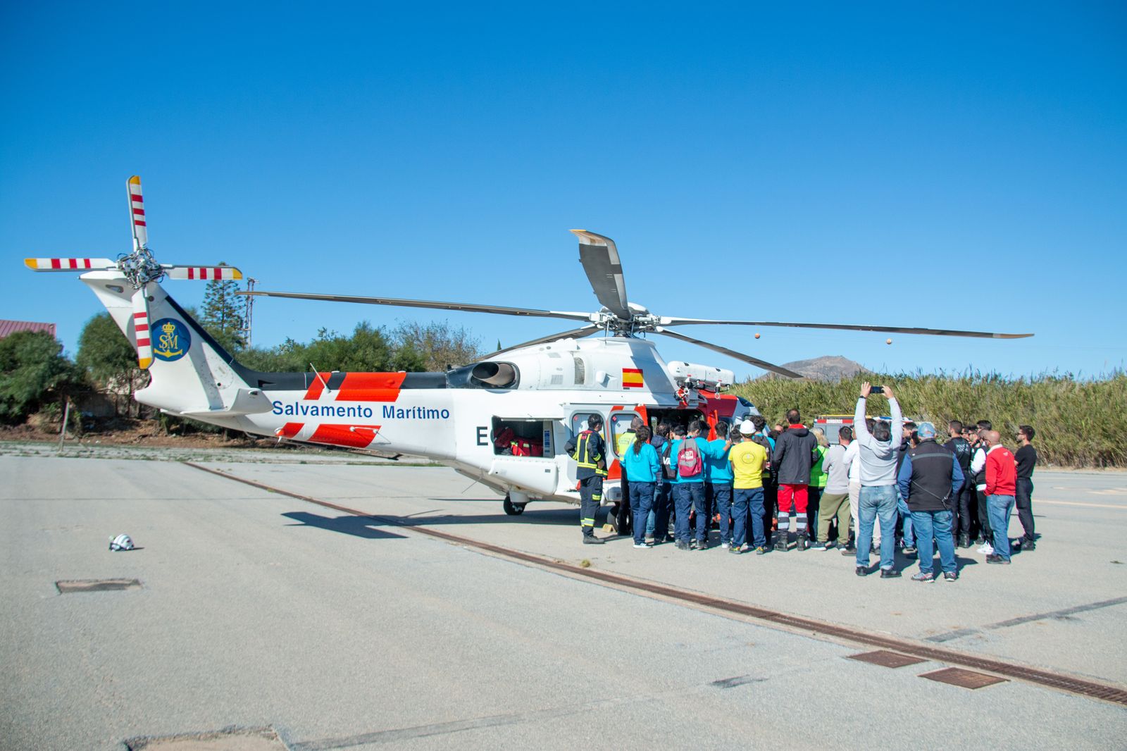 La Costa acoge unas jornadas de seguridad para operaciones con helicóptero