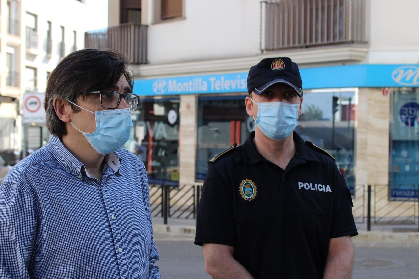 Francisco José García y Francisco Gallego, durante la rueda de prensa.