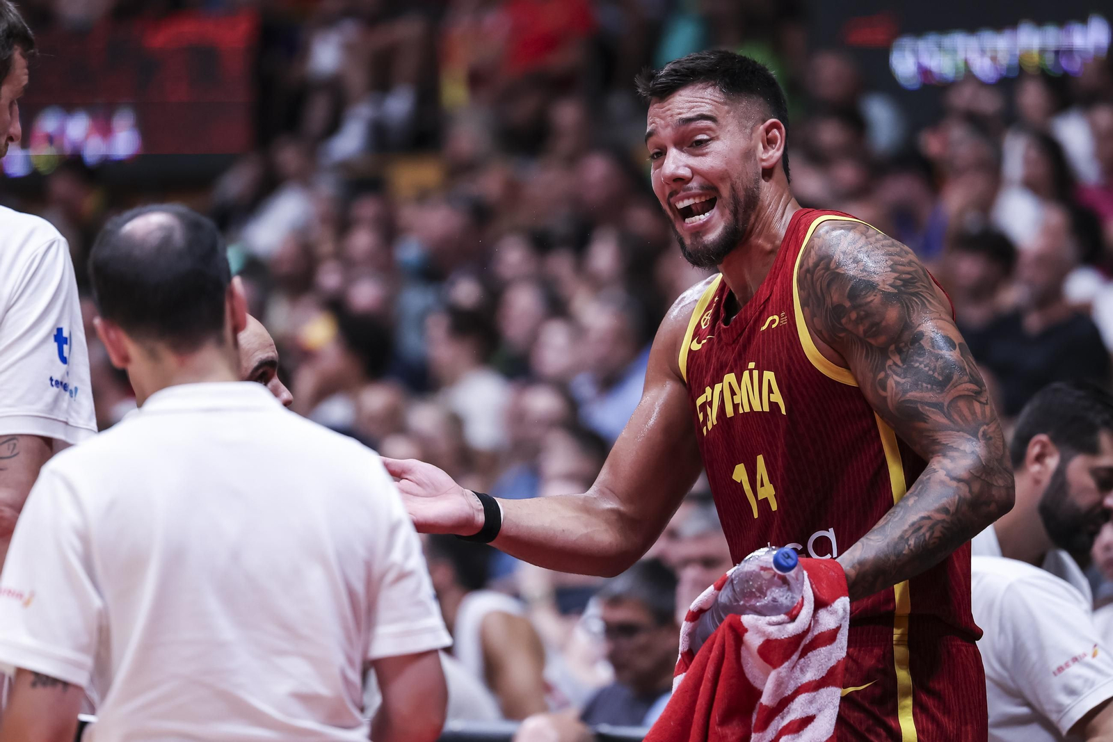 Las fotos del España - Francia de baloncesto