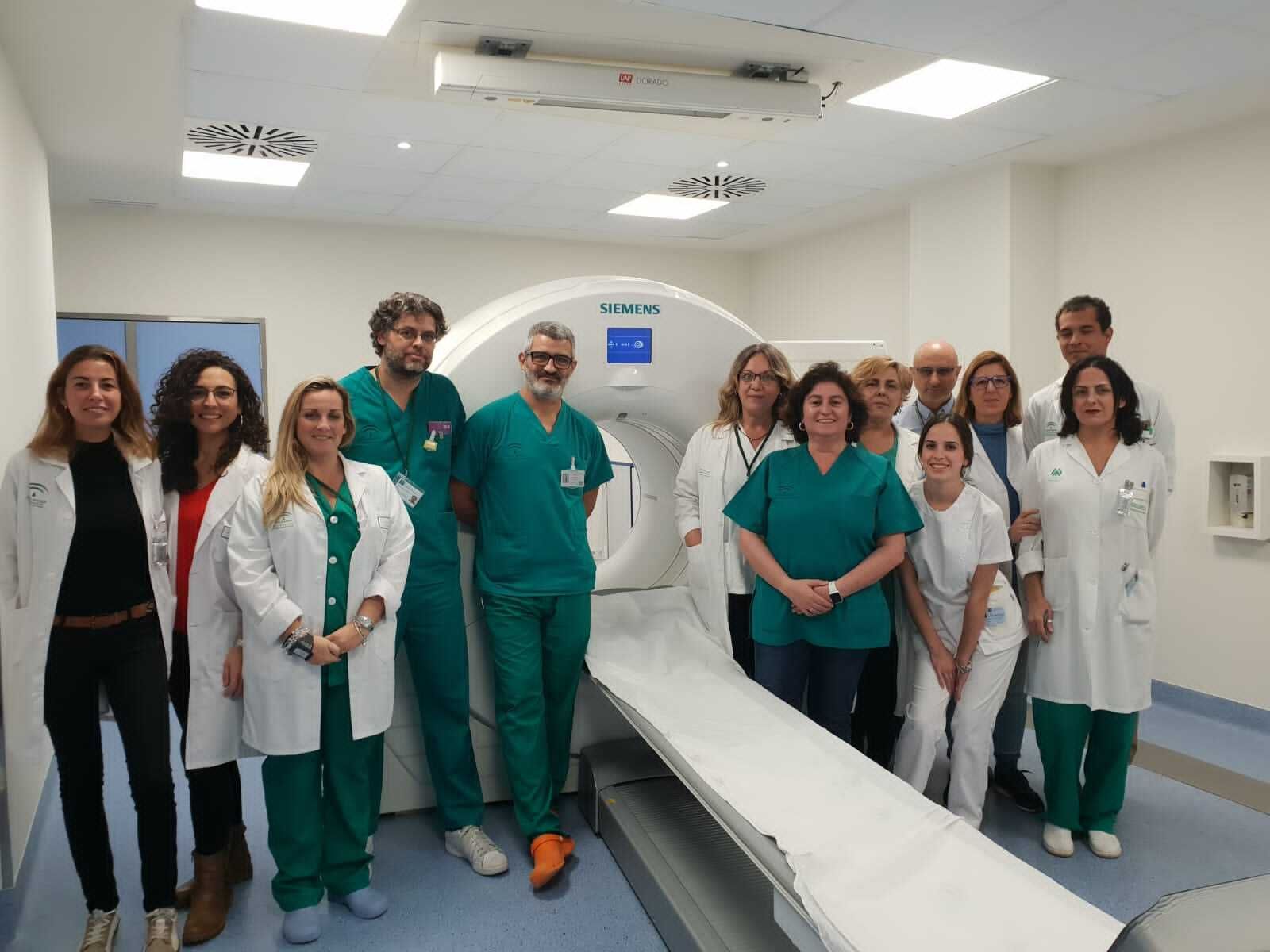 Equipo de Medicina Nuclear del Hospital Puerta del Mar de Cádiz.