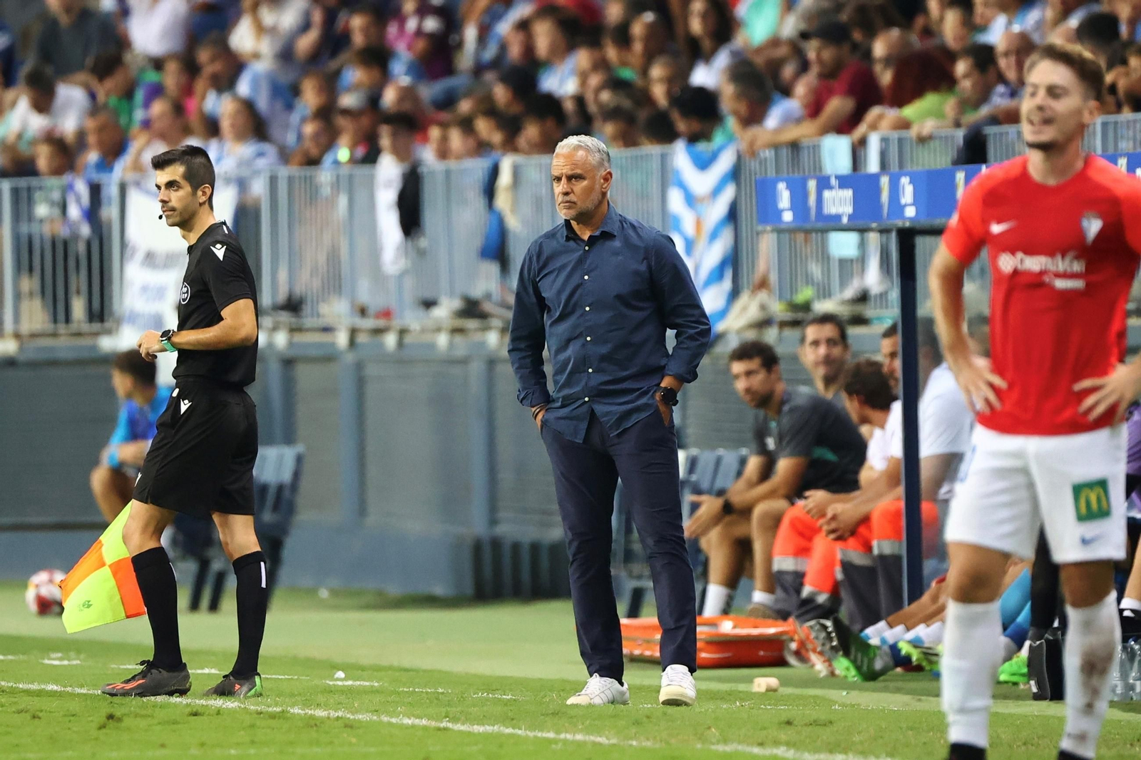 El paso de Sergio Pellicer por el Málaga CF, en fotos