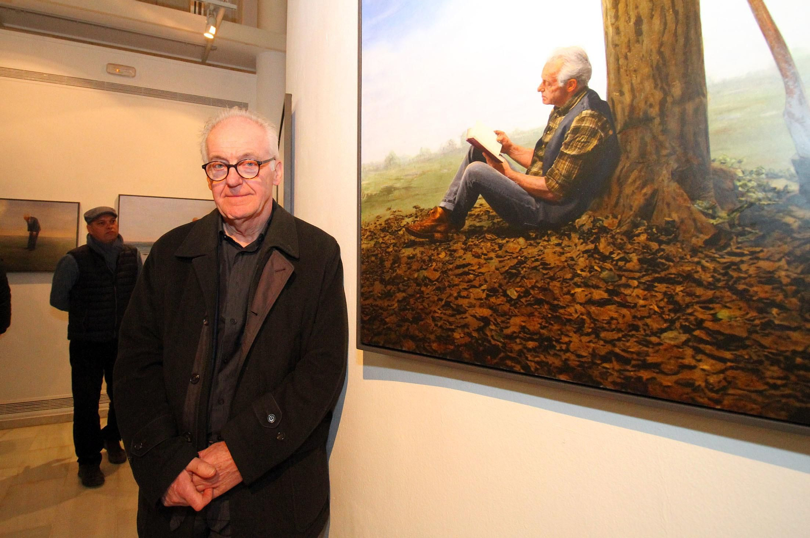 Imágenes de la inauguración de dos exposiciones de Latitudes: 'Cespedosa', de Castro Prieto, y 'Untitled', de Teun Hocks