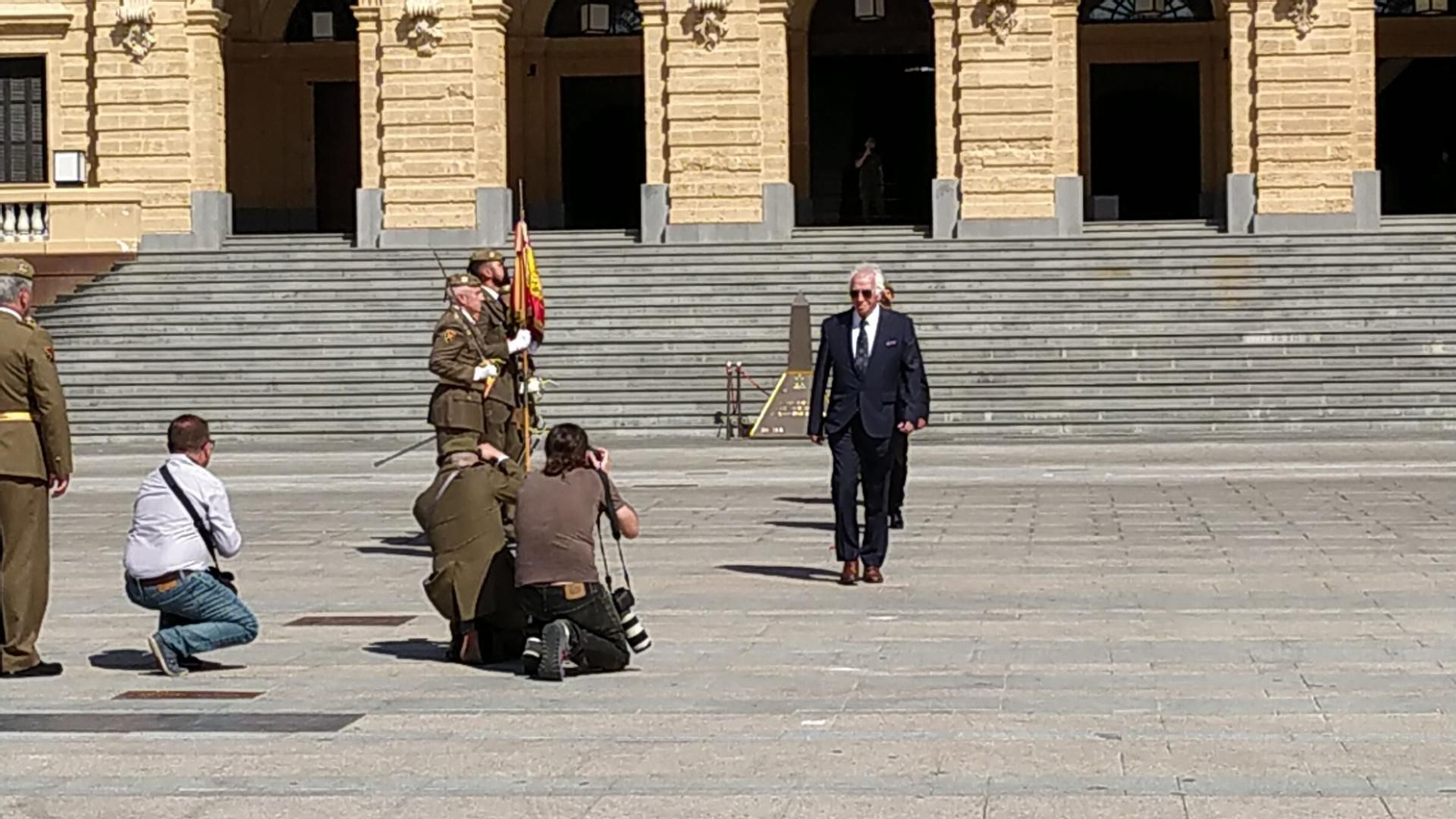 Las imágenes de la jura de bandera celebrada en San Fernando