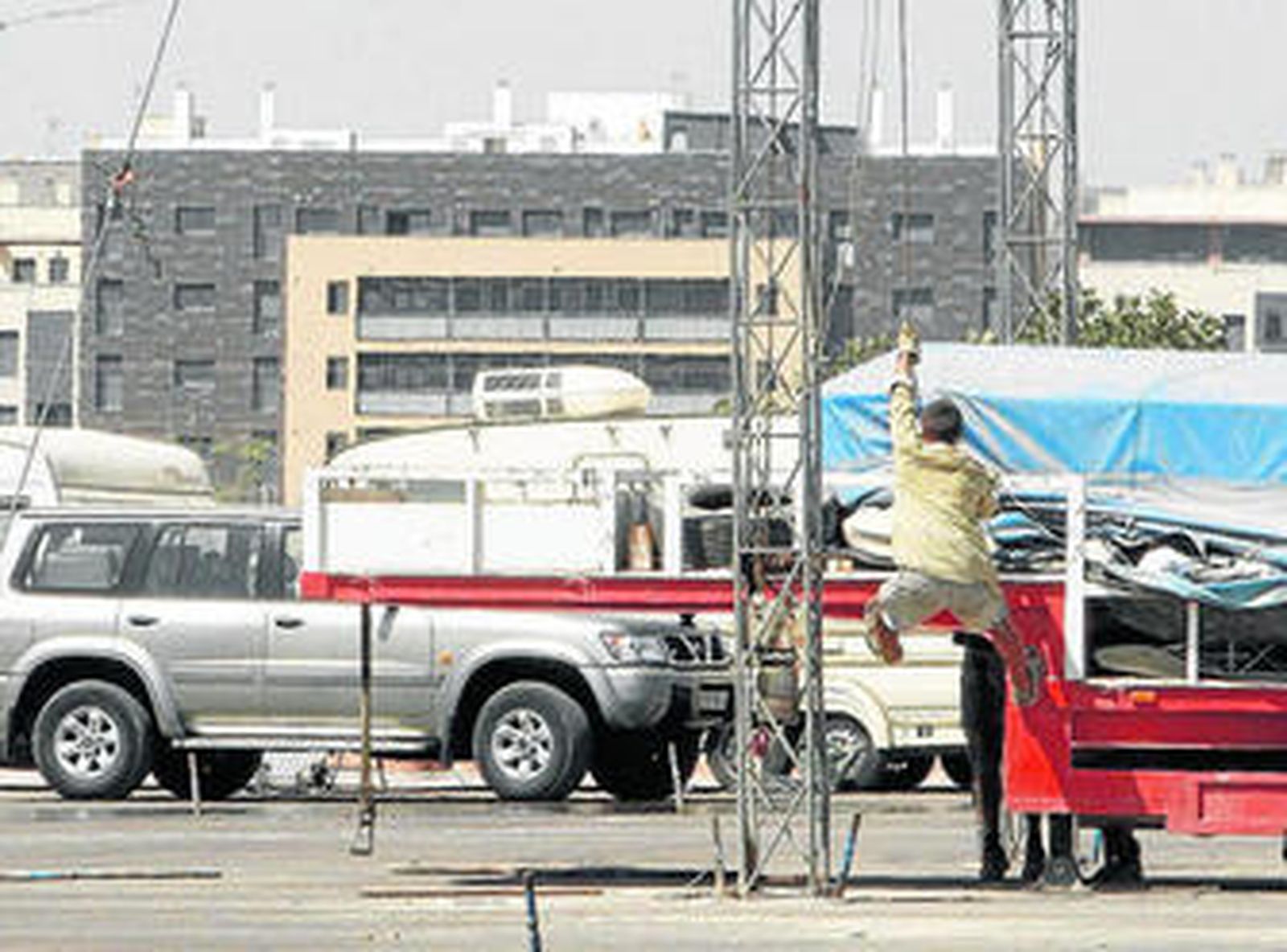 El grueso de los trabajos no llegará hasta hoy.